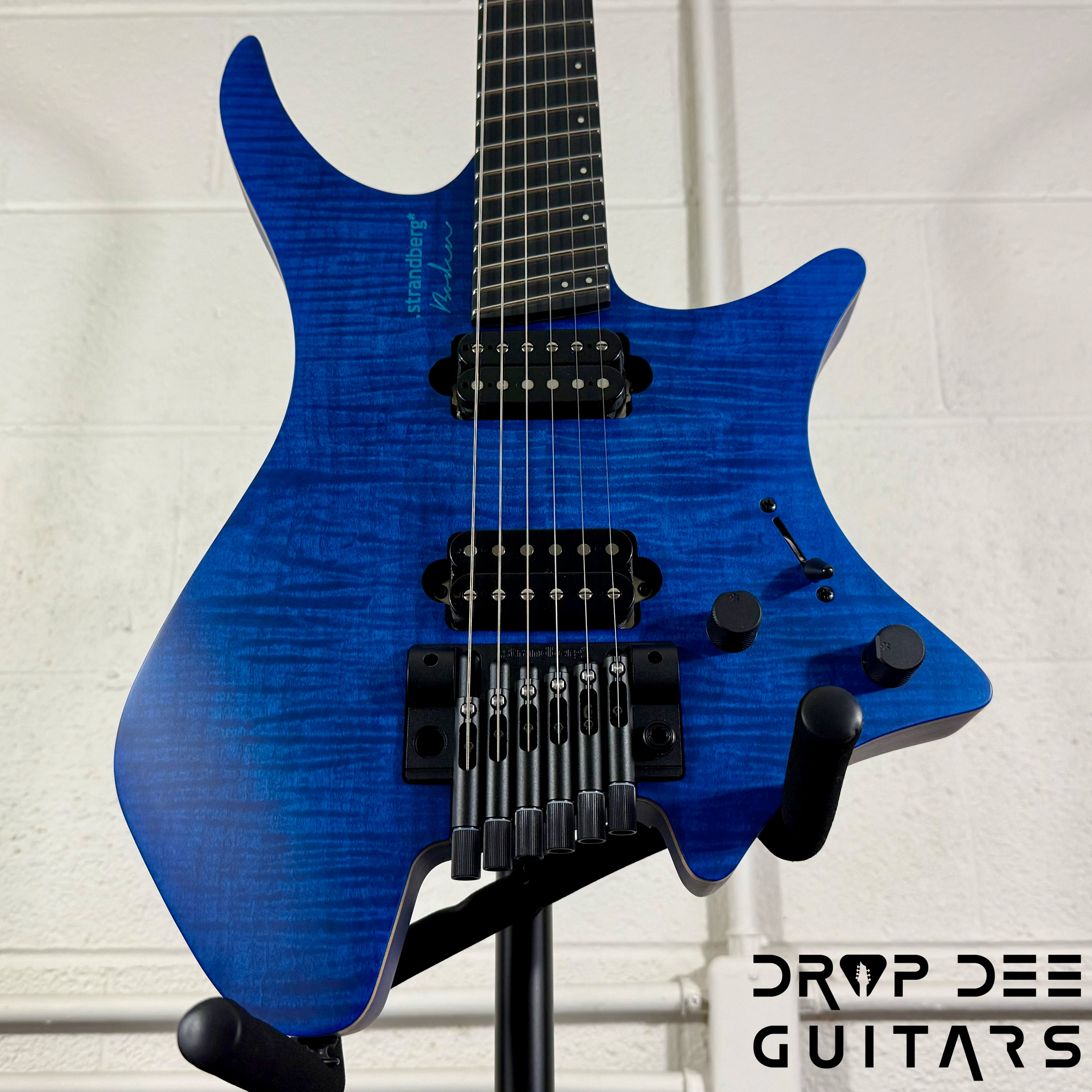 Strandberg Boden Prog NX 6 Headless Multiscale Electric Guitar w/ Bag - Deep Blue