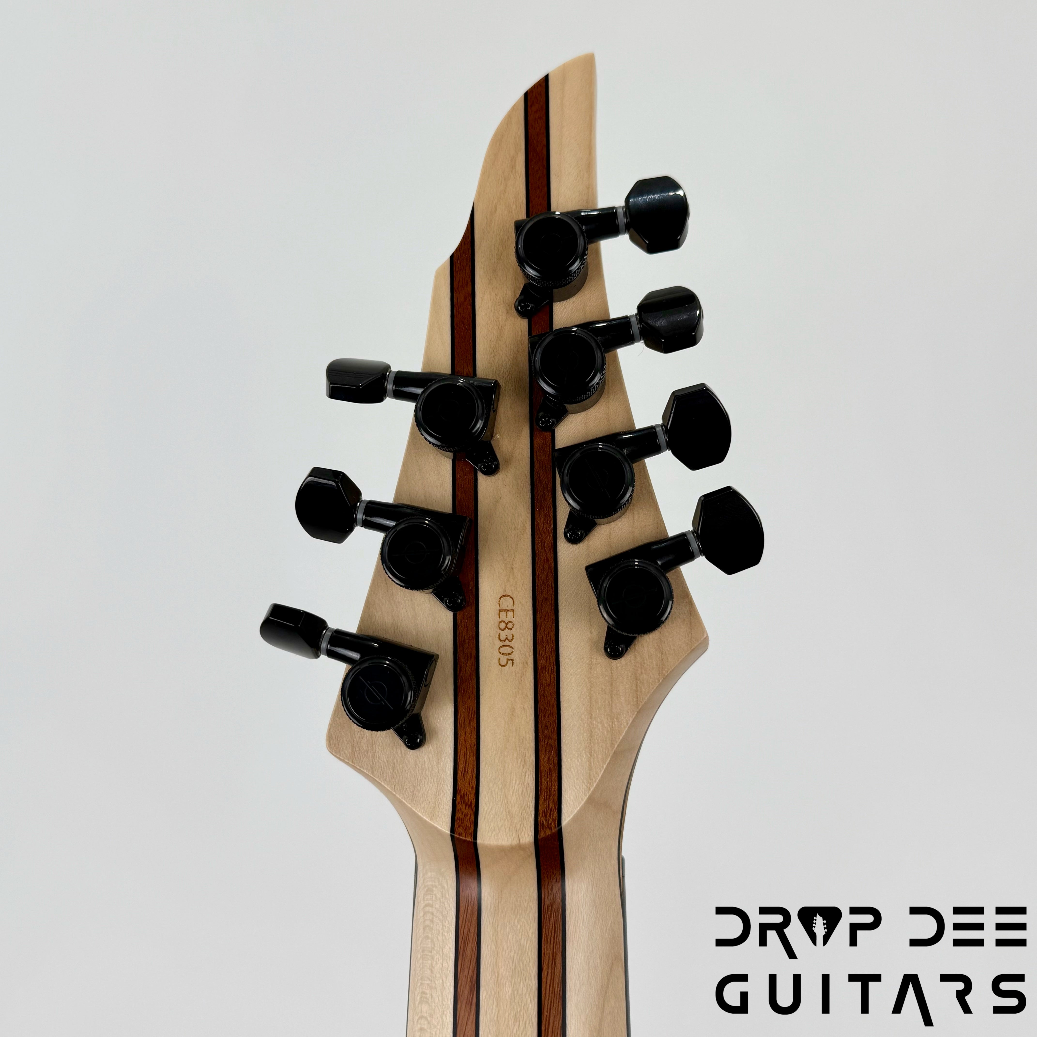 Infinia Ceres 7 Baritone 7-String Electric Guitar w/ Bag - Natural