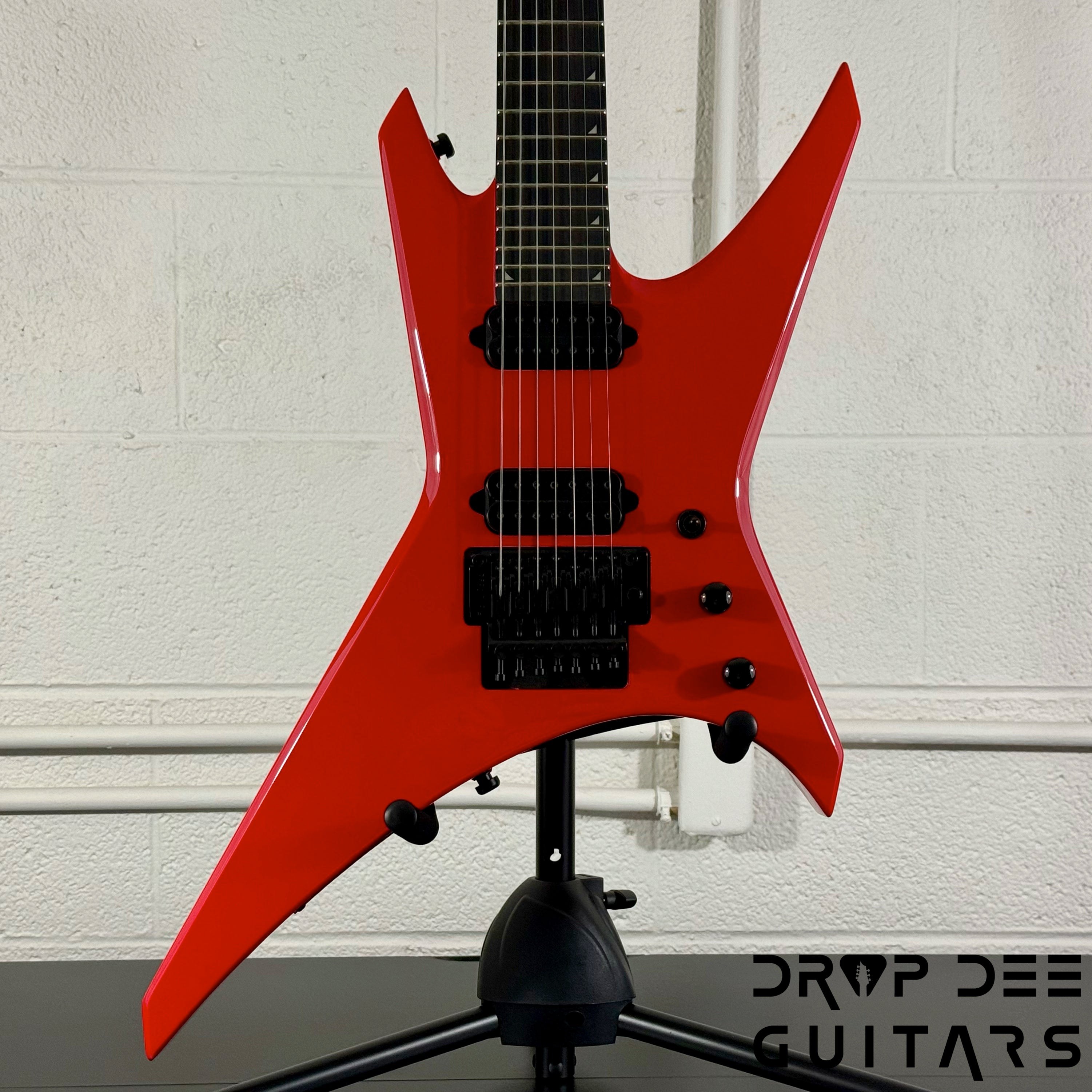 Jackson Pro Series Dave Davidson Signature WR7 Baritone 7-String Electric Guitar w/ Bag - Ferrari Red