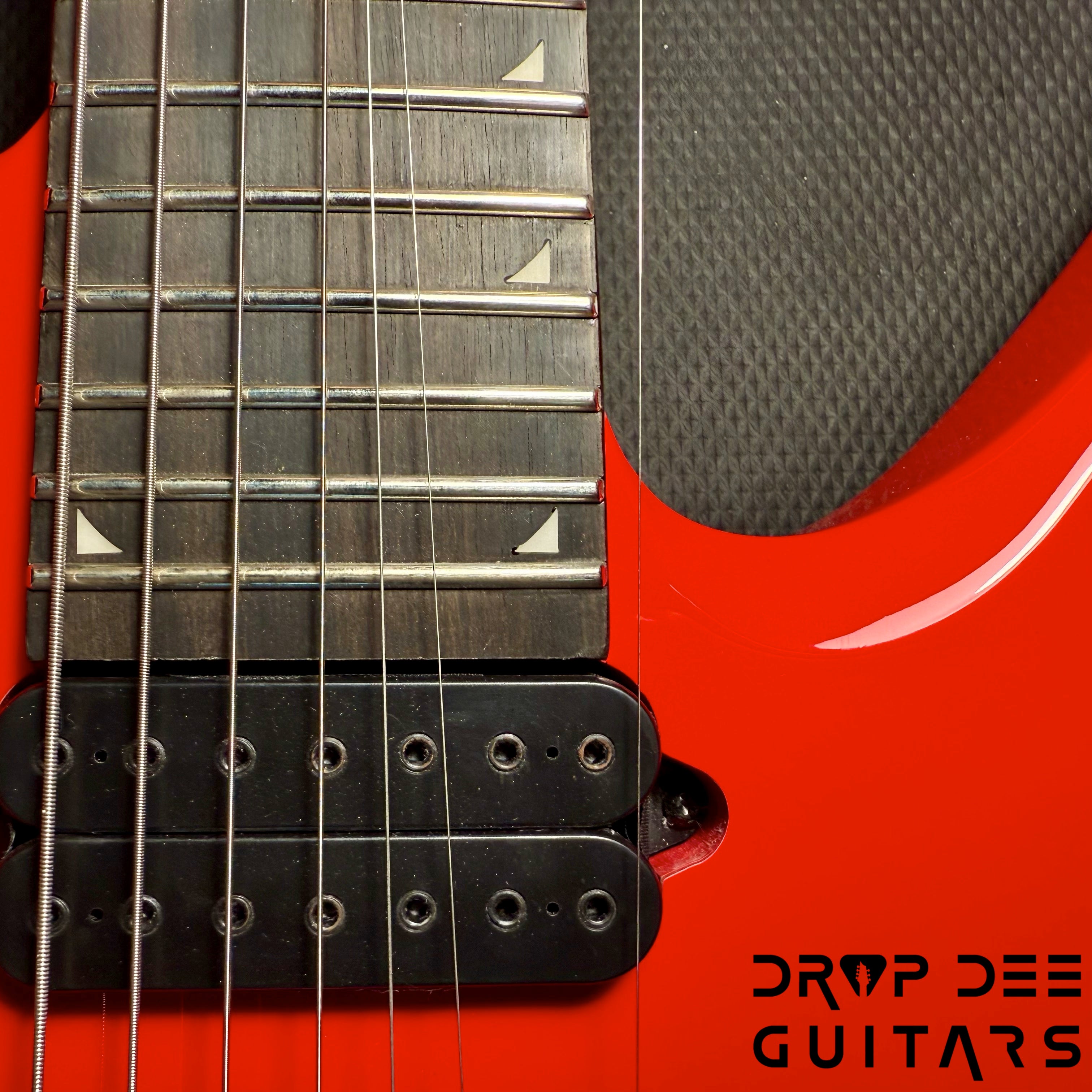 Jackson Pro Series Dave Davidson Signature WR7 Baritone 7-String Electric Guitar w/ Bag - Ferrari Red