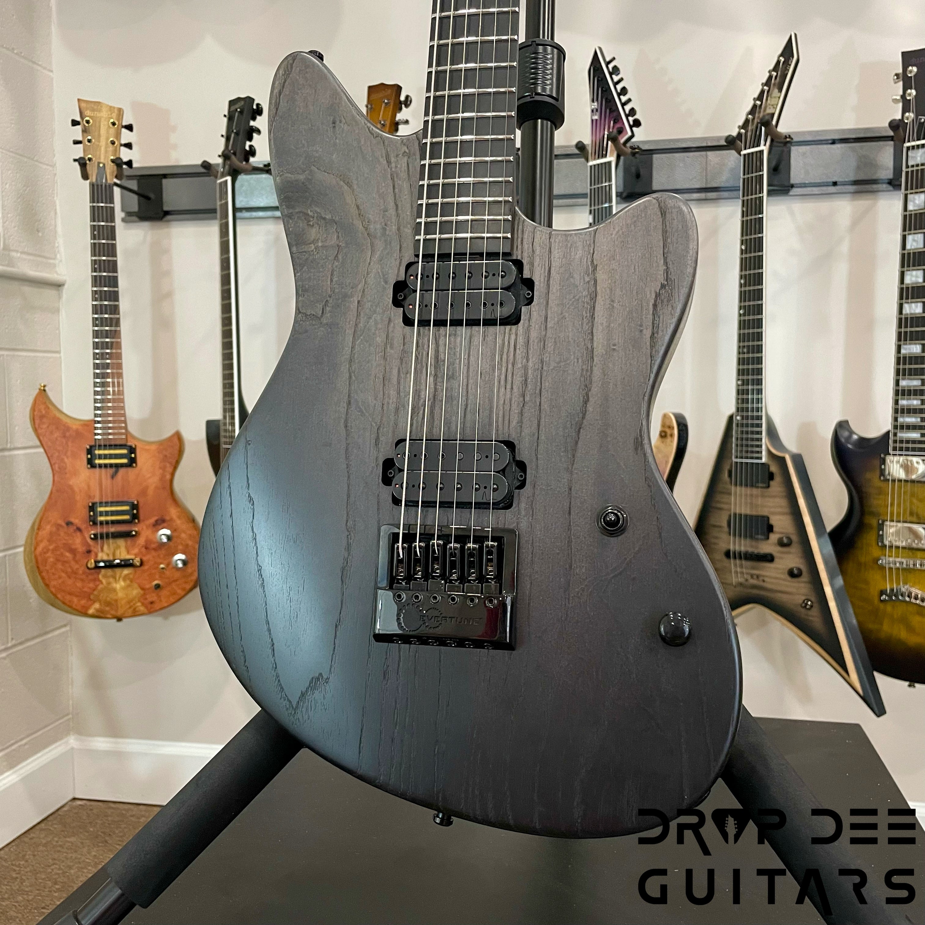 Aviator Maverick 6 Baritone Evertune Pilot Edition Electric Guitar w/ Case