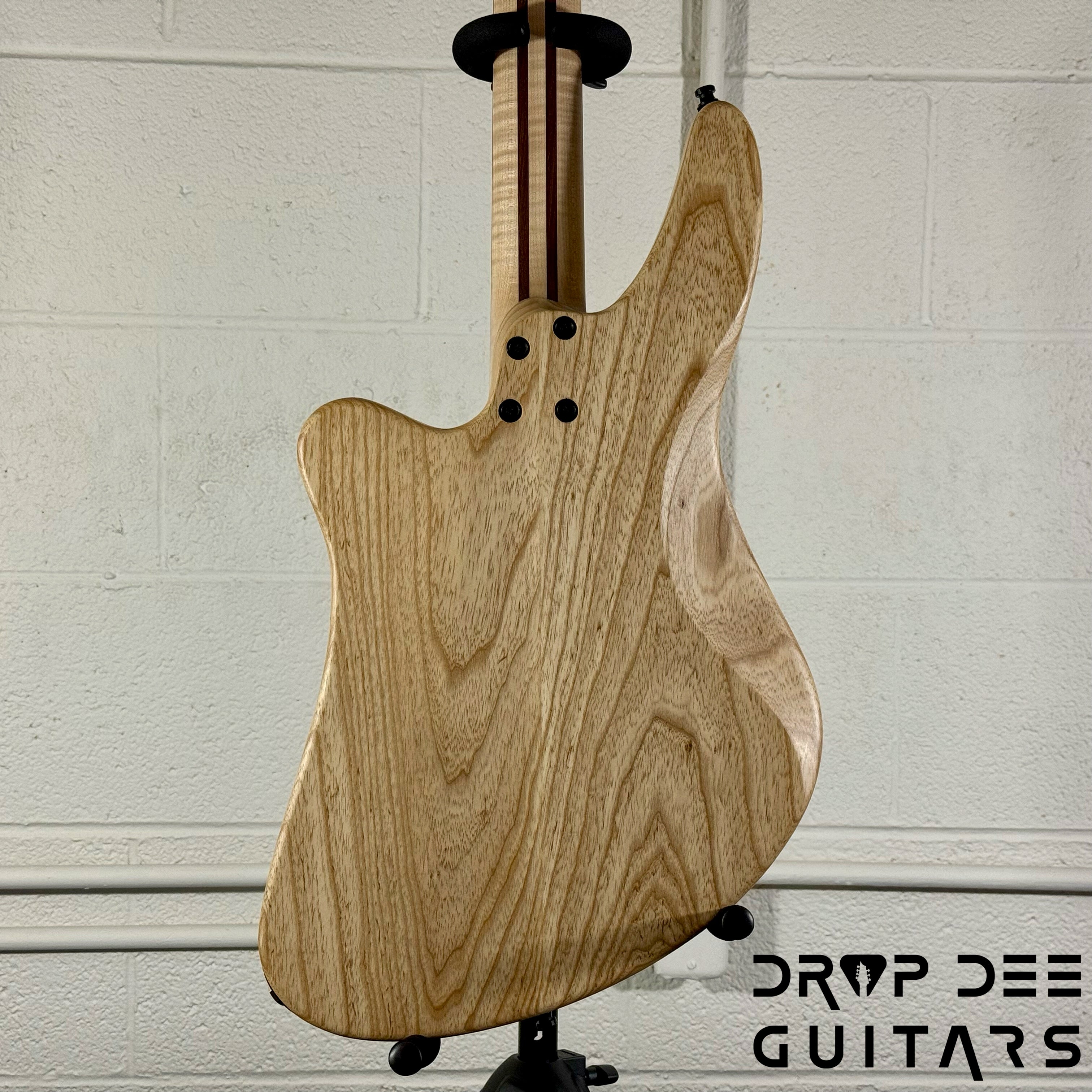 GV Guitars Vincent Baritone Electric Guitar w/ Case - Natural