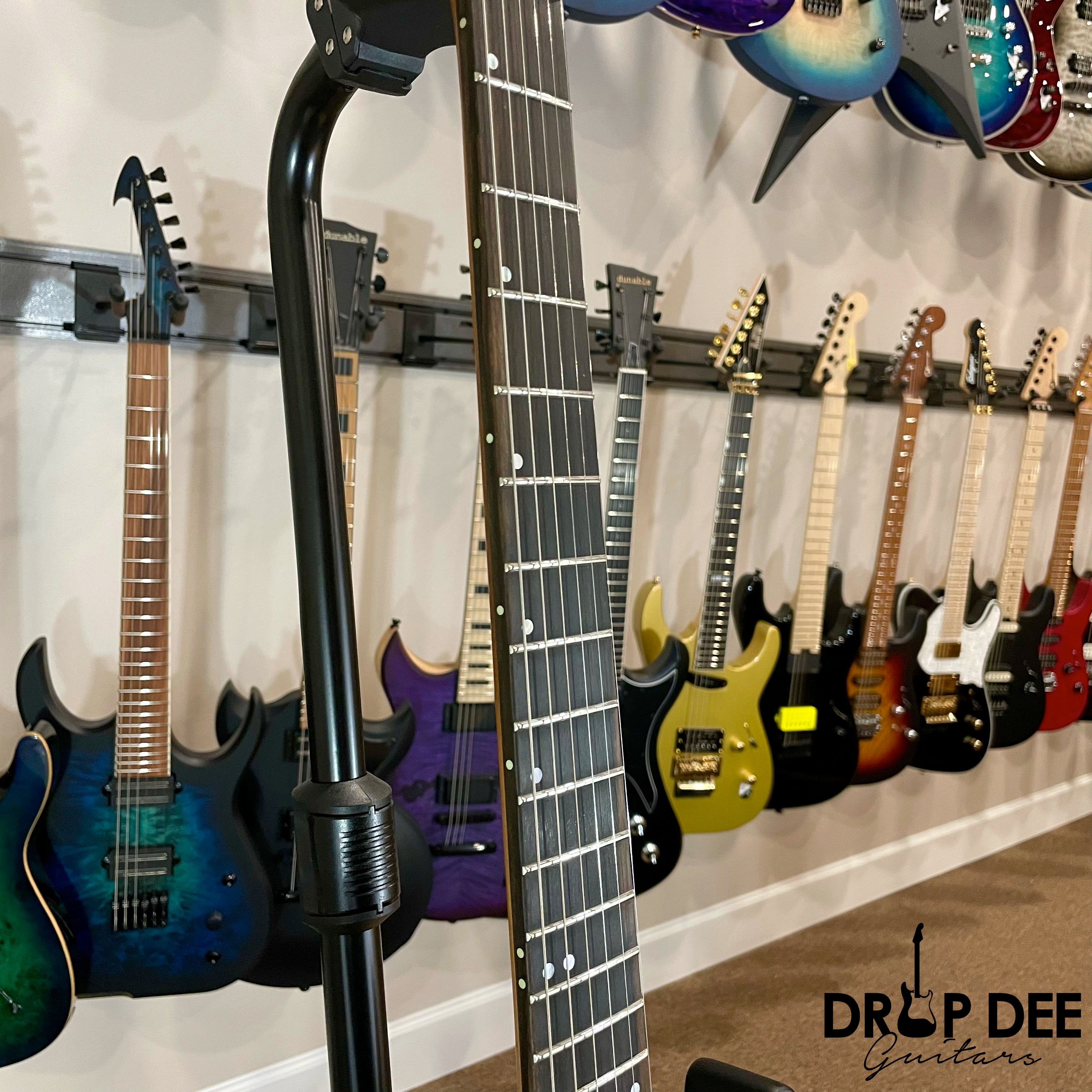 Jackson American Series Virtuoso Electric Guitar w/ Case - Satin Black