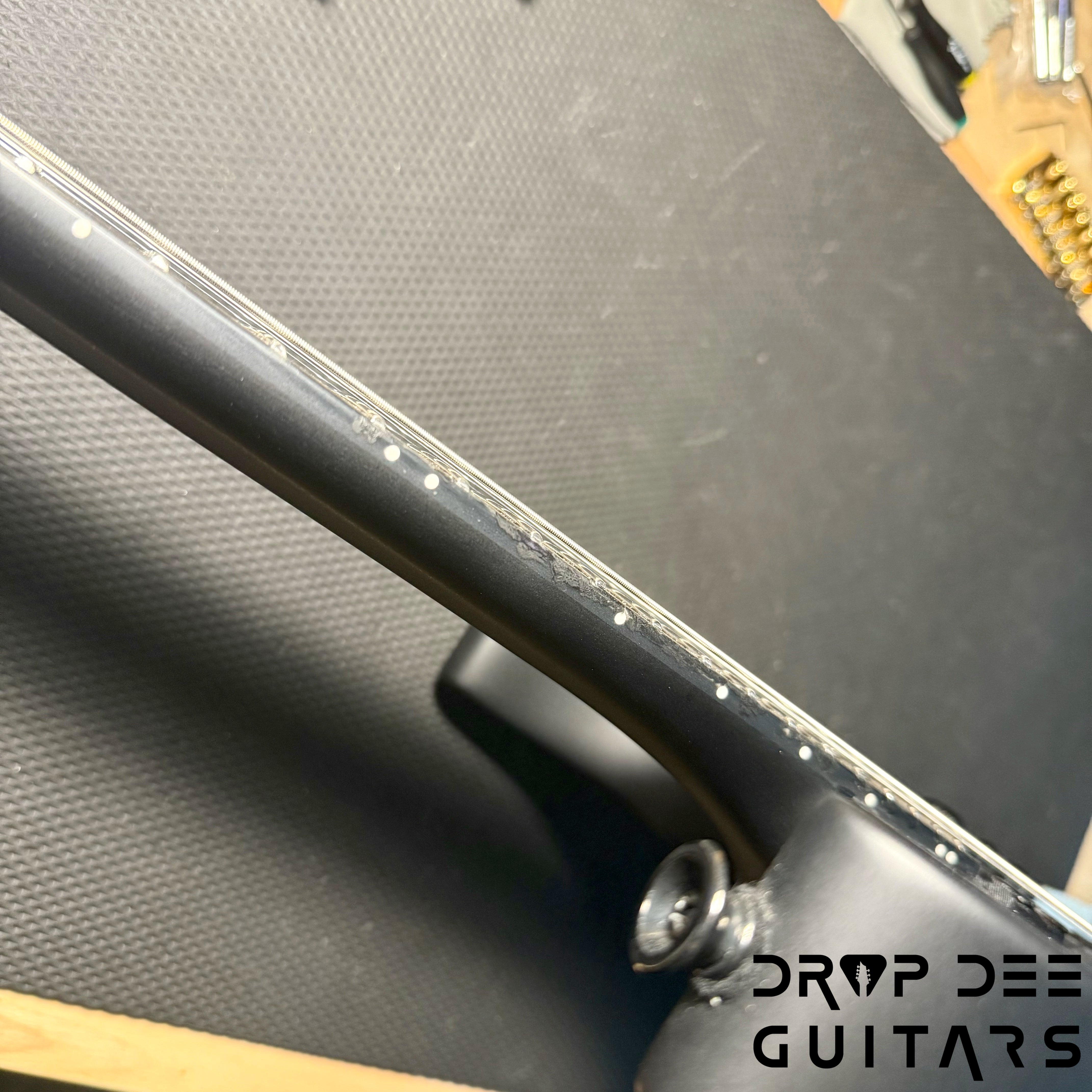 Jackson Custom Shop Soloist FR FMT Electric Guitar w/ Case - Trans Black Burst