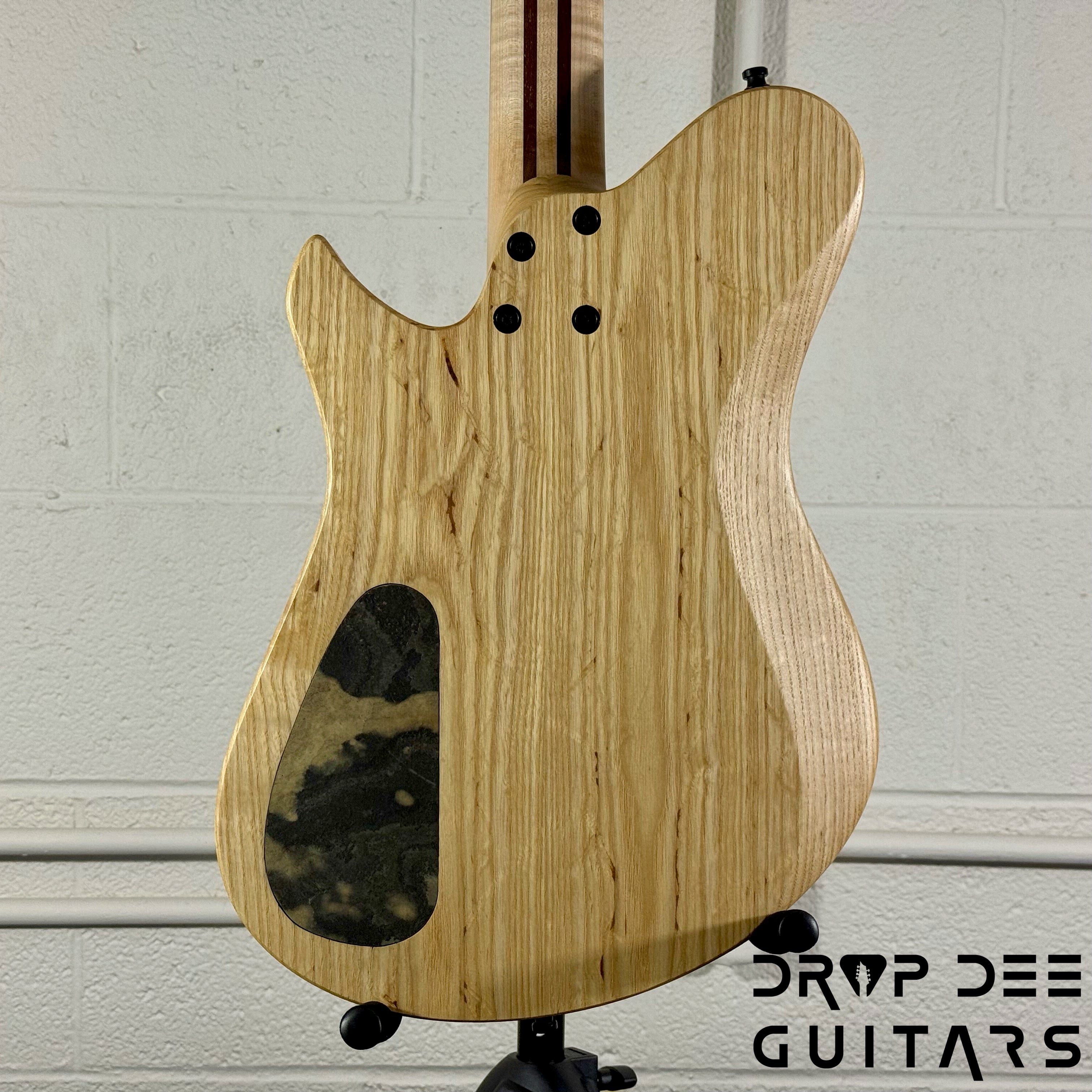 GV Guitars Mercenary Baritone Electric Guitar w/ Case - Stone
