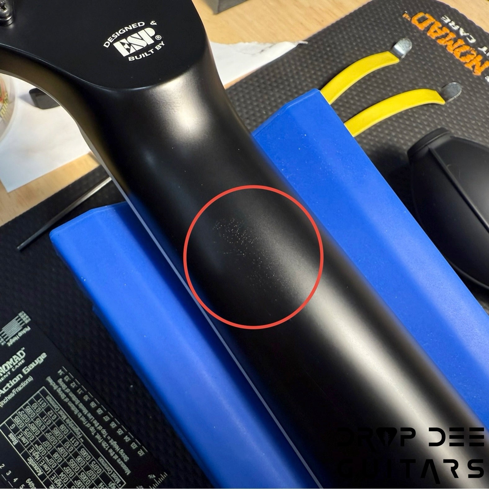 ESP E-II M-I NT QM Electric Guitar w/ Case - See Thru Black Sunburst