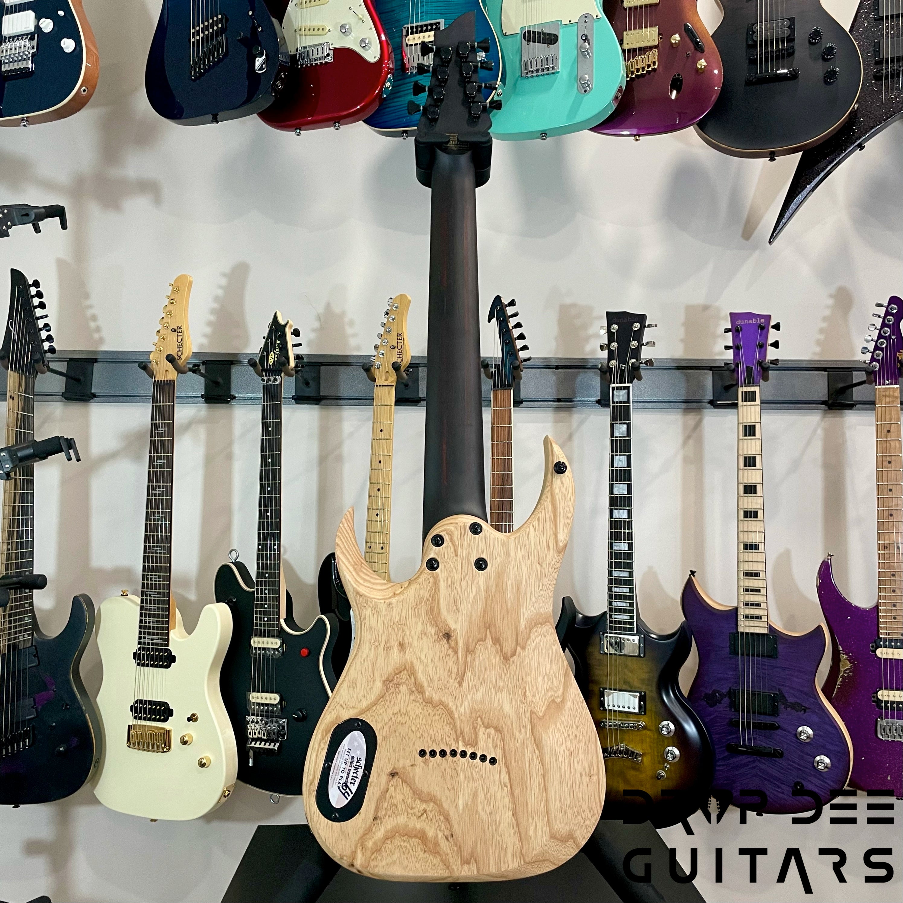 Schecter John Browne Tao-8 Baritone 8-String Electric Guitar - Azure