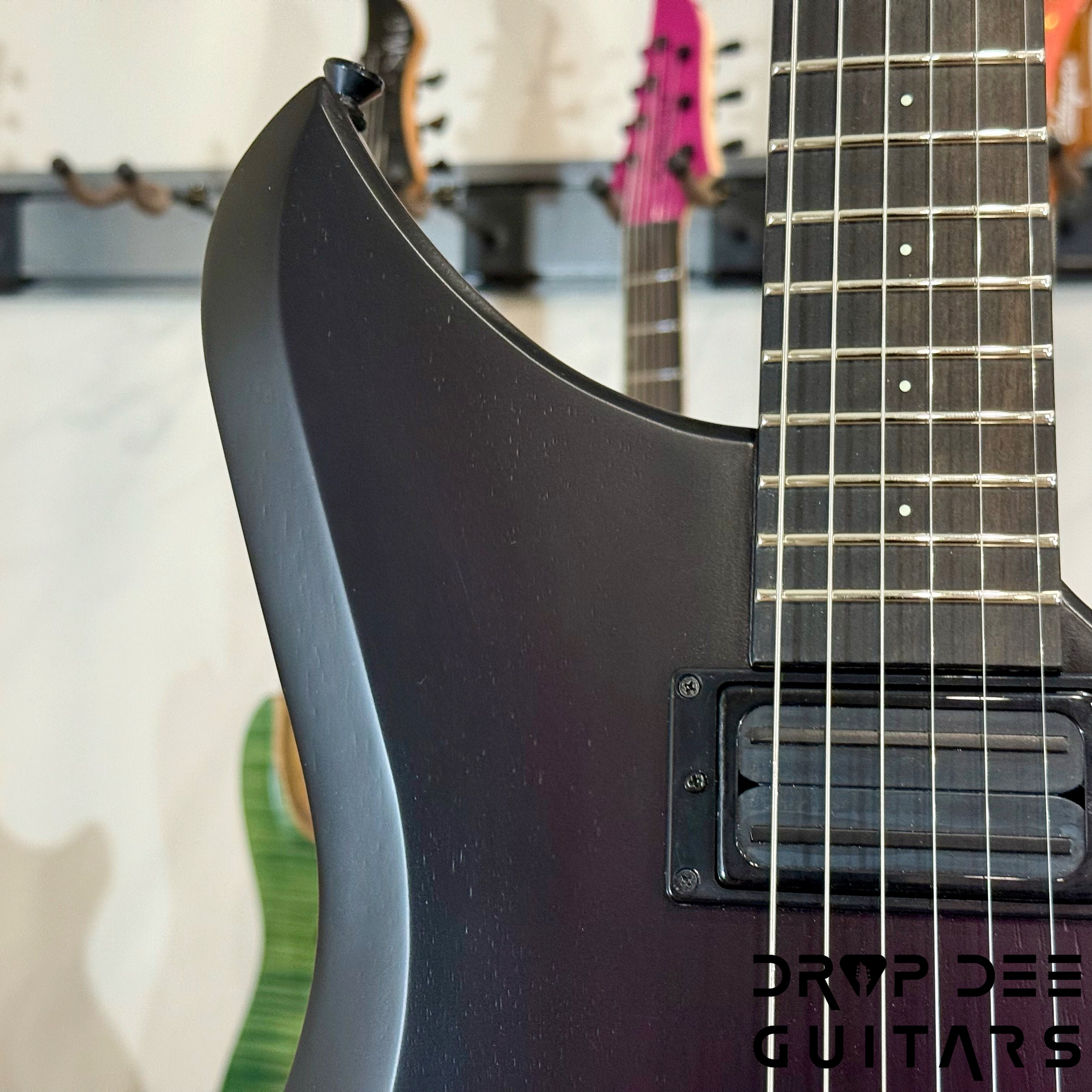 Dunable USA Custom Shop Yeti Electric Guitar w/ Case - Trans Purple