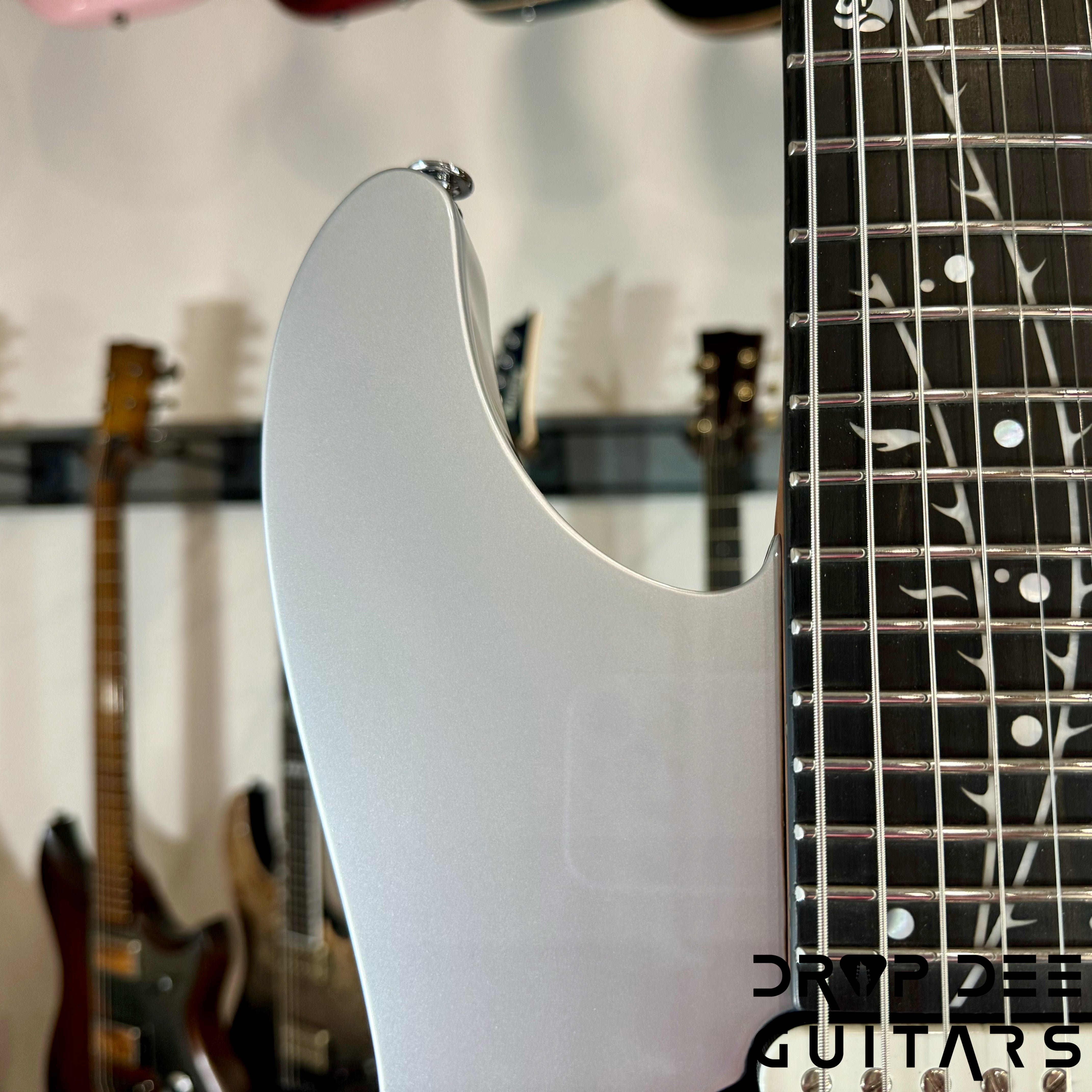 Ibanez Tim Henson T0D70 7-String Electric Guitar w/ Bag - Silver