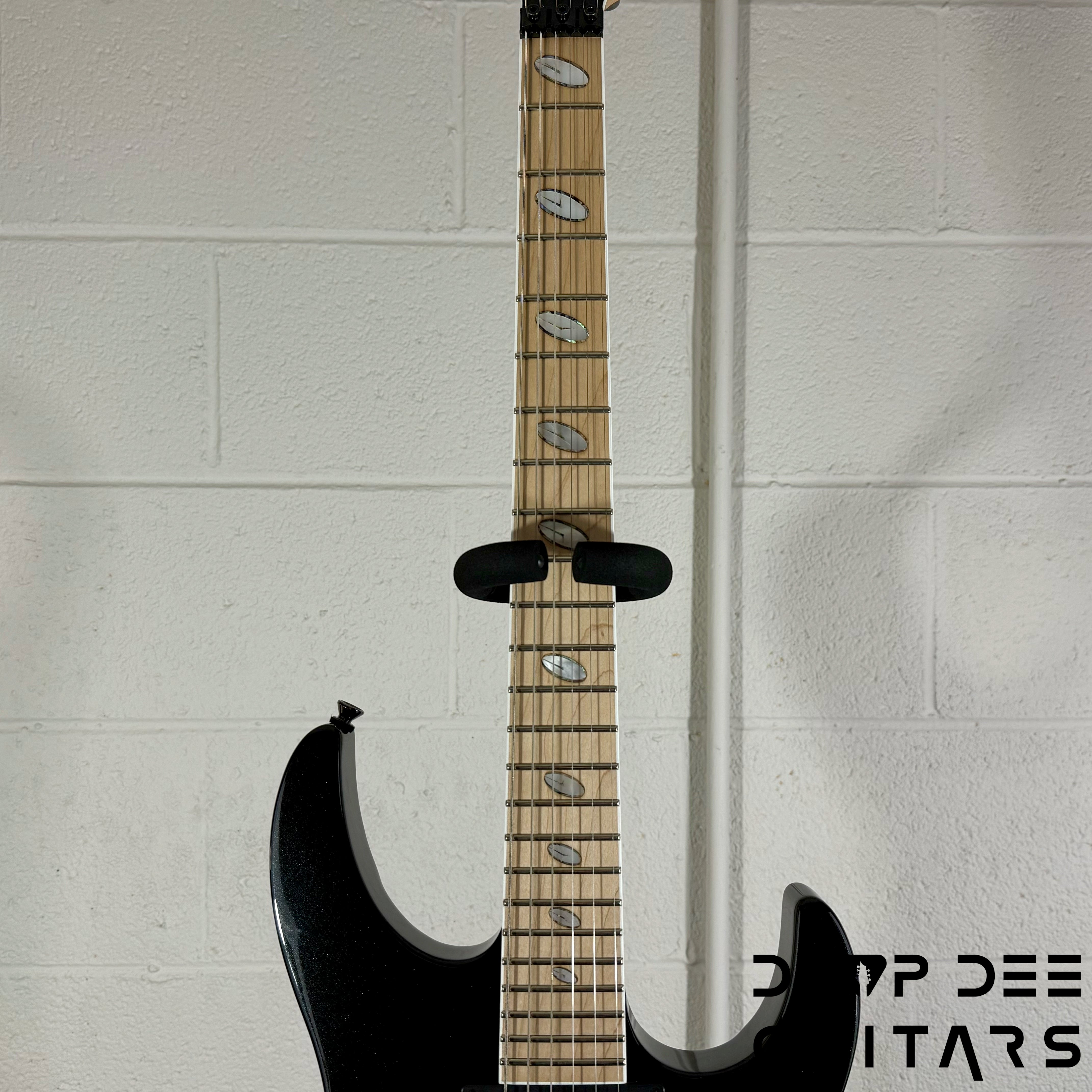 Caparison Dellinger II Prominenace MF Electric Guitar w/ Bag - Trans Spectrum Black