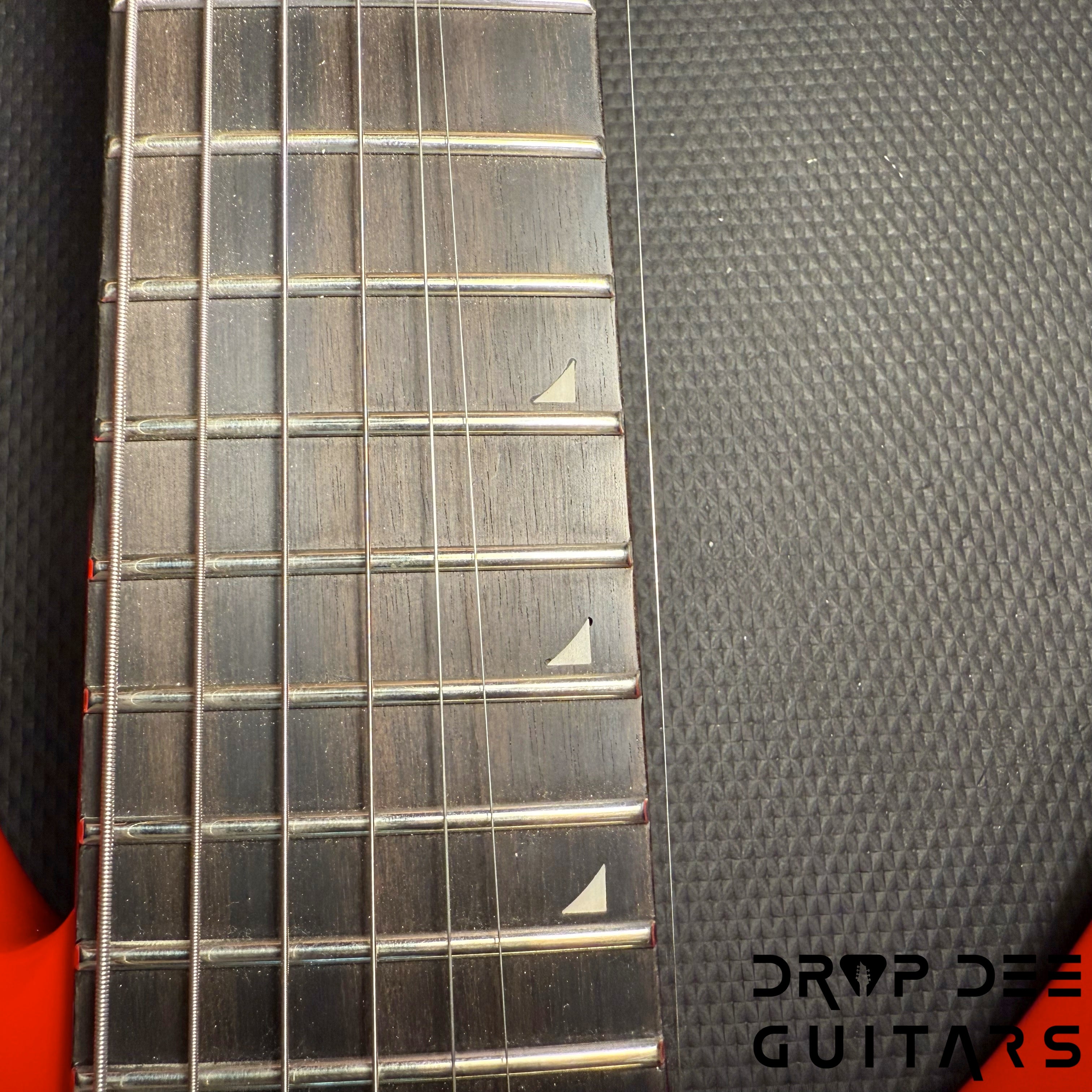 Jackson Pro Series Dave Davidson Signature WR7 Baritone 7-String Electric Guitar w/ Bag - Ferrari Red