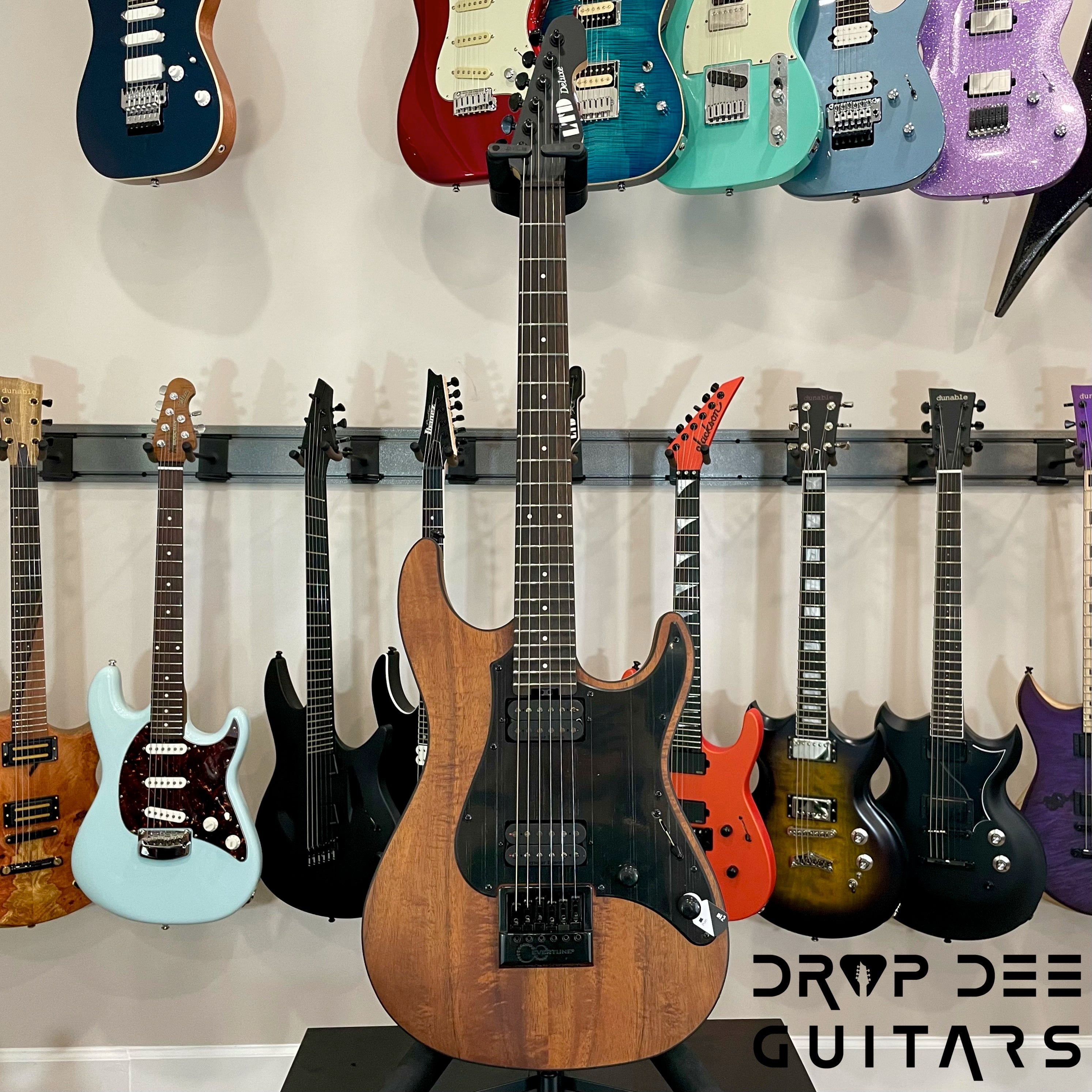 ESP LTD SN-1000 Evertune Koa Electric Guitar - Natural Satin