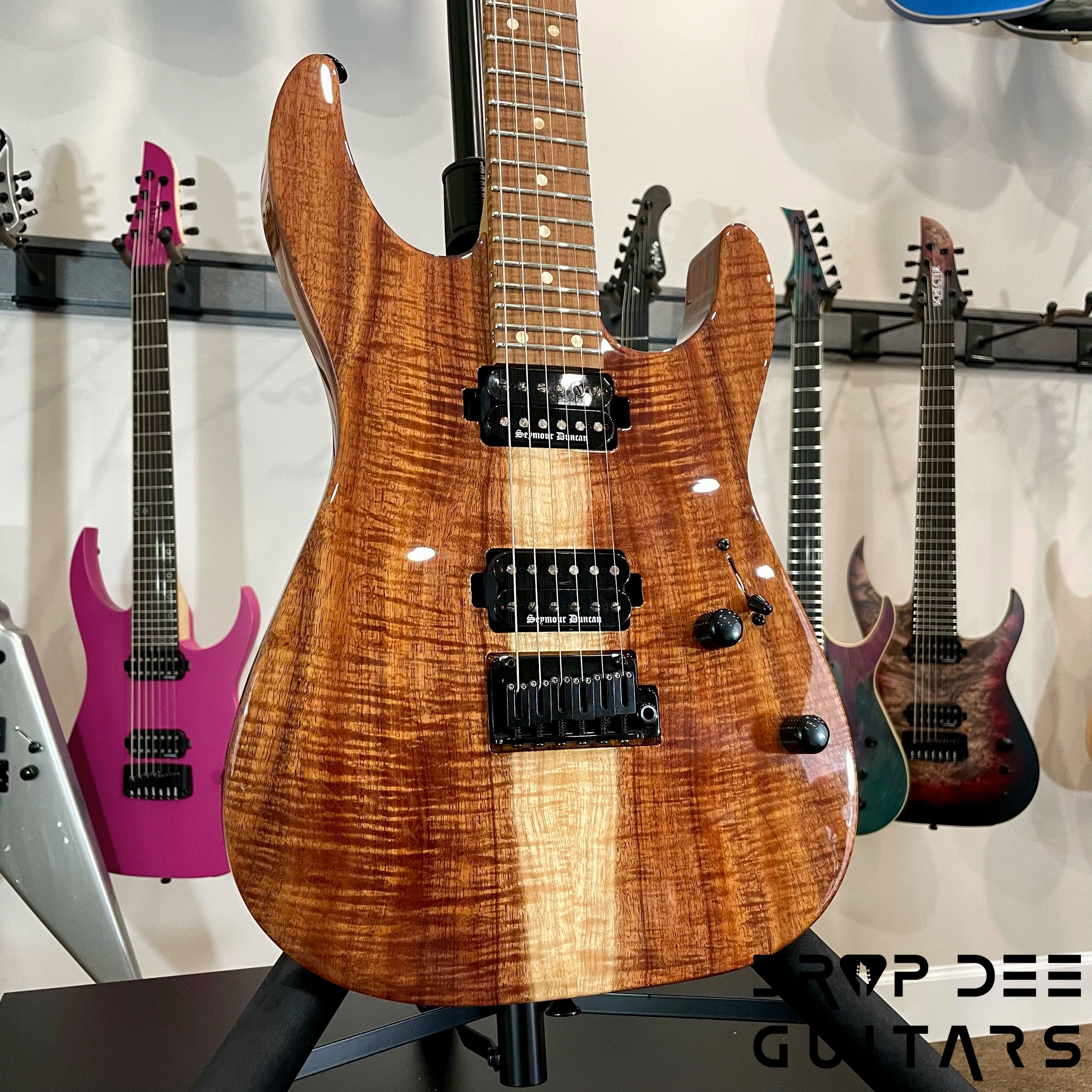 Charvel USA Custom Shop Special Edition DK24 Electric Guitar w/ Case - Natural