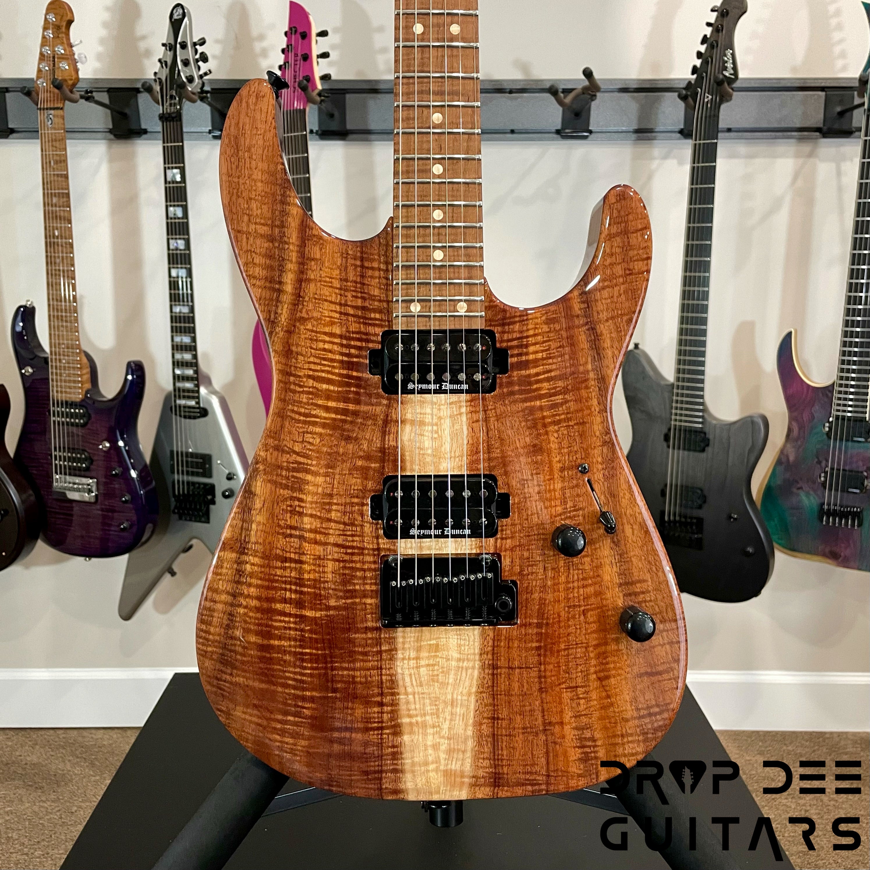 Charvel USA Custom Shop Special Edition DK24 Electric Guitar w/ Case - Natural