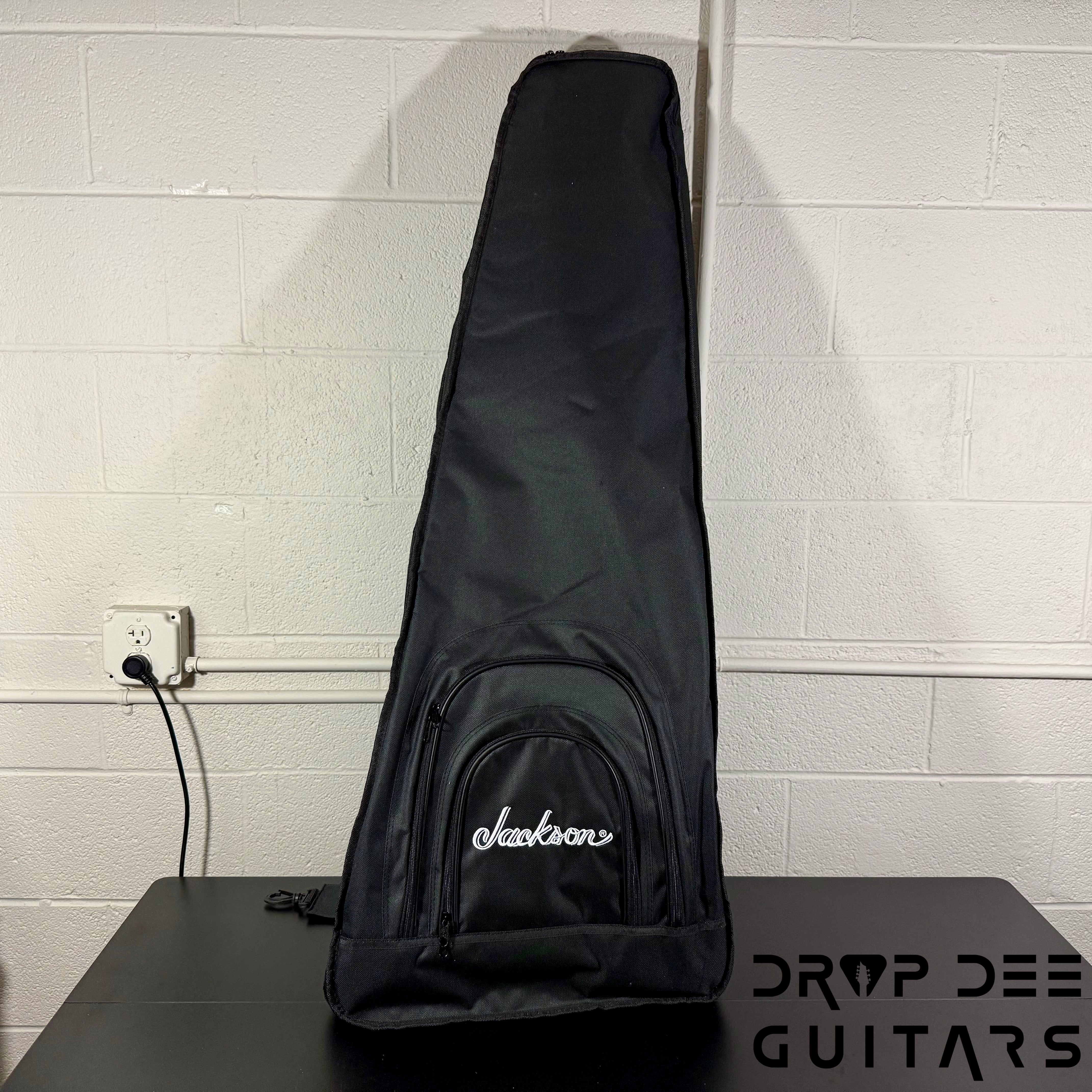 Jackson Pro Series Dave Davidson Signature WR7 Baritone 7-String Electric Guitar w/ Bag - Ferrari Yellow