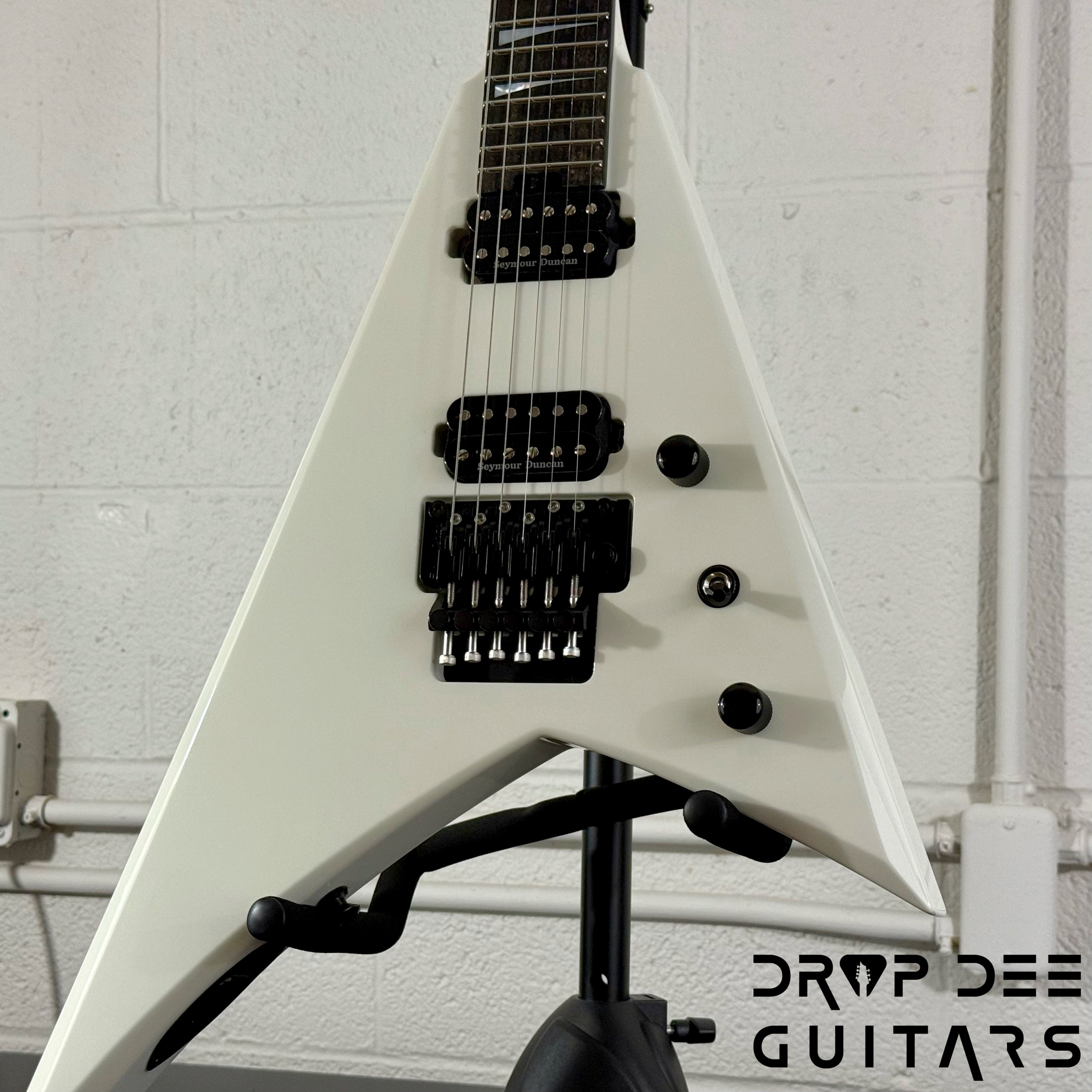 Jackson American Series Rhoads RR24 Electric Guitar w/ Case - Snow White
