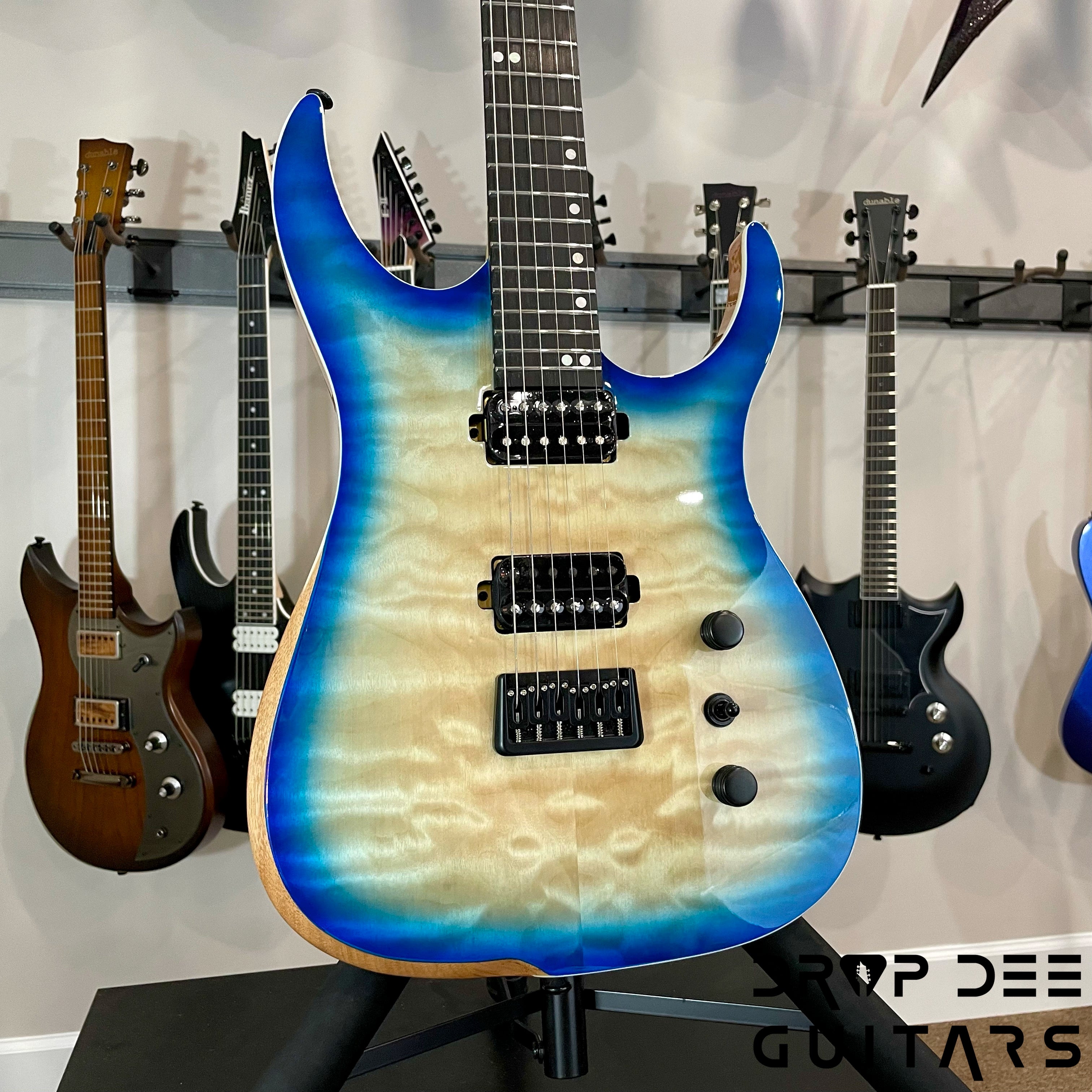 Ormsby Run 18 Hype GTR Electric Guitar w/ Bag - Blue Burst