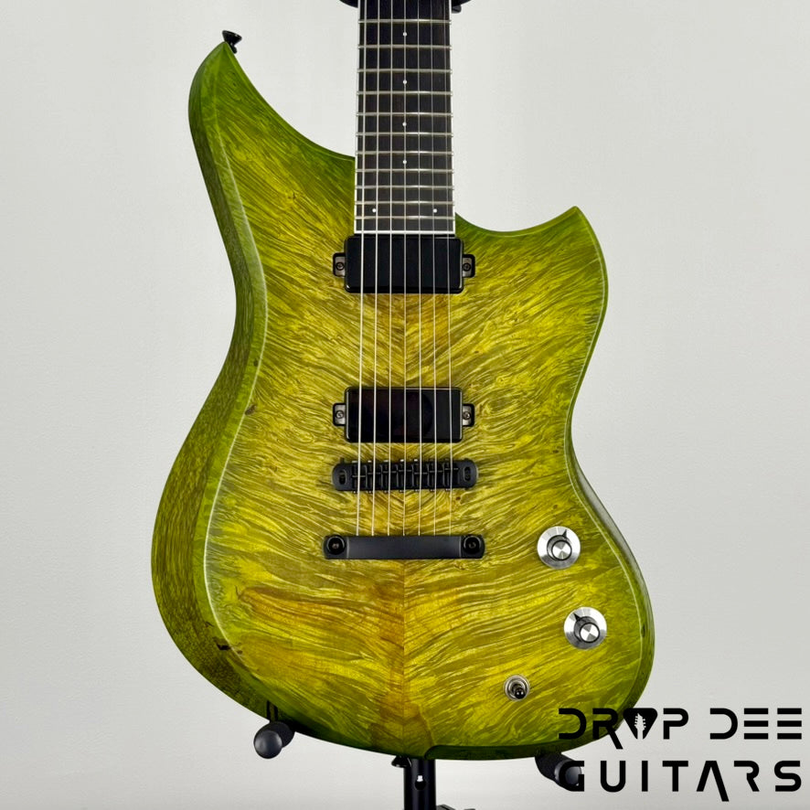 Dunable USA Custom Shop Yeti 7 7-String Electric Guitar w/ Case - Nuclear Burst