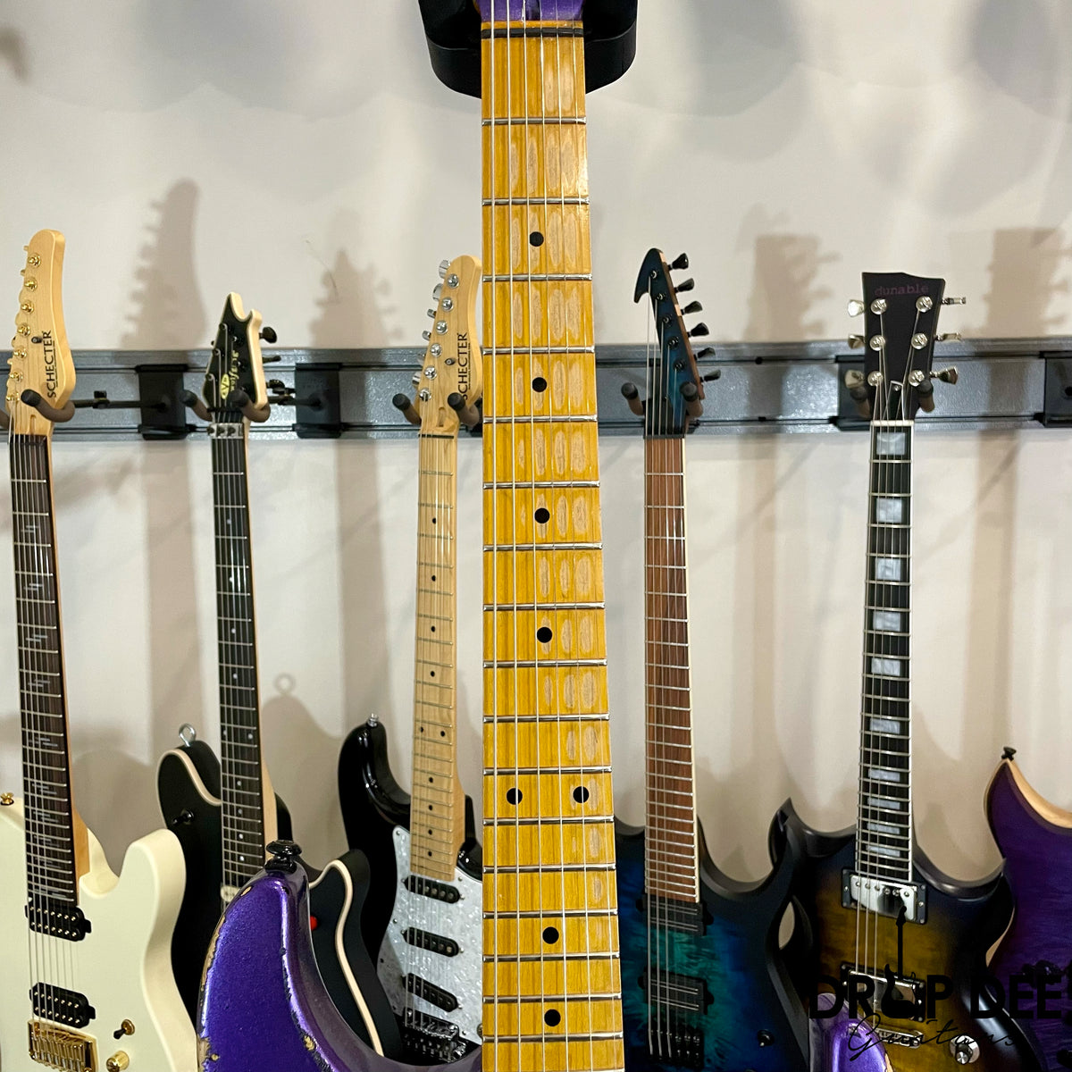 Balaguer Toro USA Heritage Electric Guitar w/ Case - Metallic Purple over Sunburst