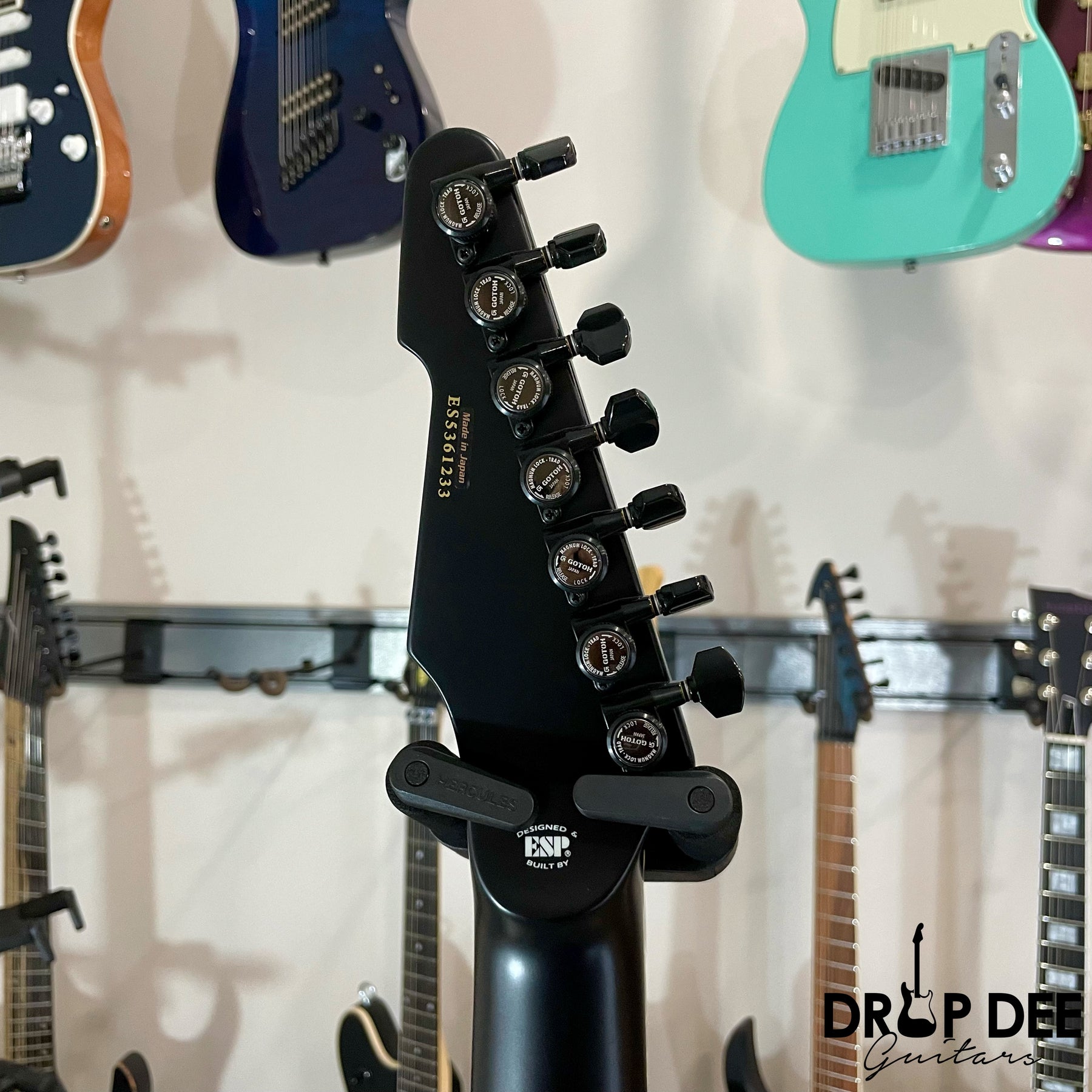 ESP E-II T-B7 Baritone 7-String Electric Guitar w/ Case