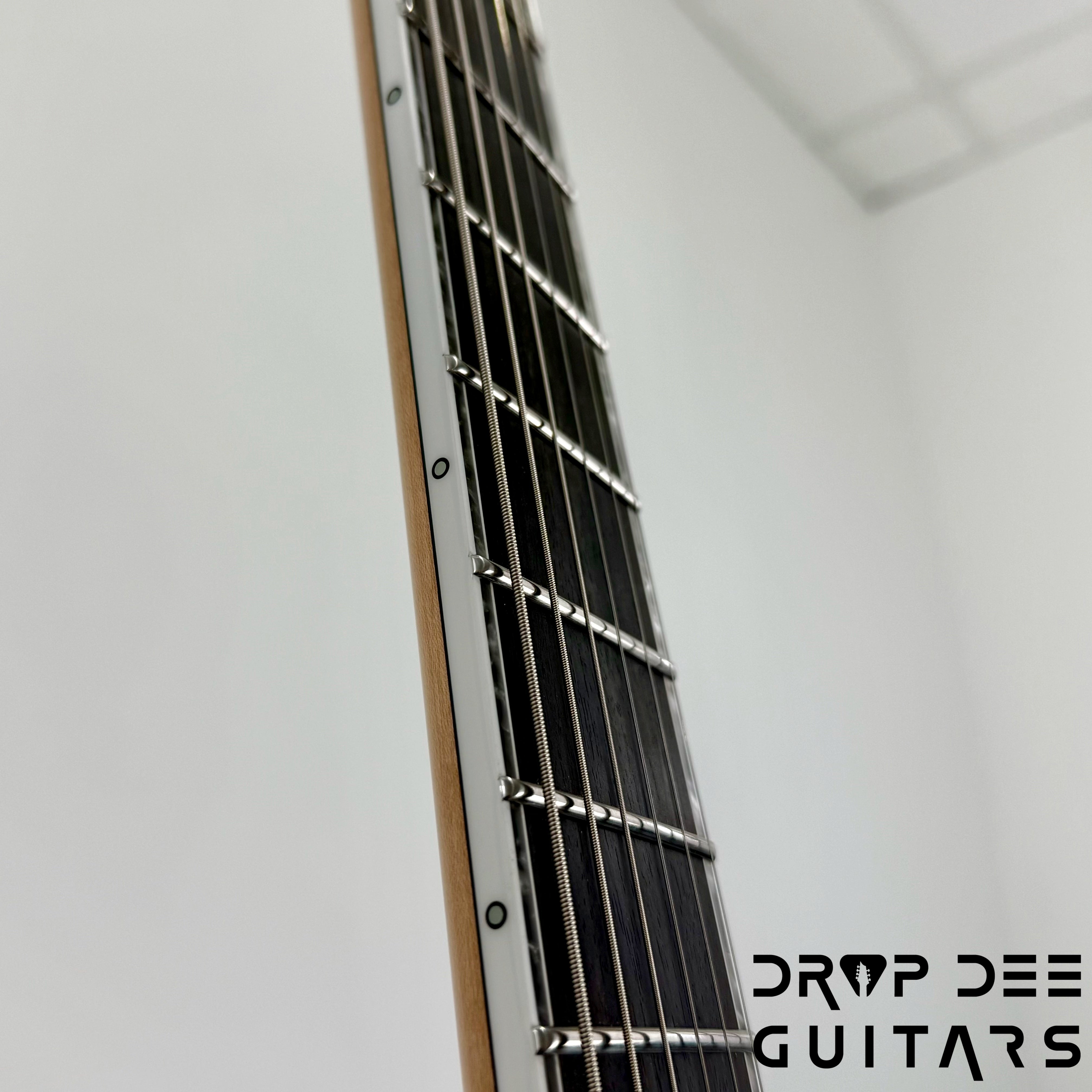 Mayones Regius 4Ever VF 6 Multiscale Evertune Electric Guitar w/ Case - Black Gold Mercury Swirl