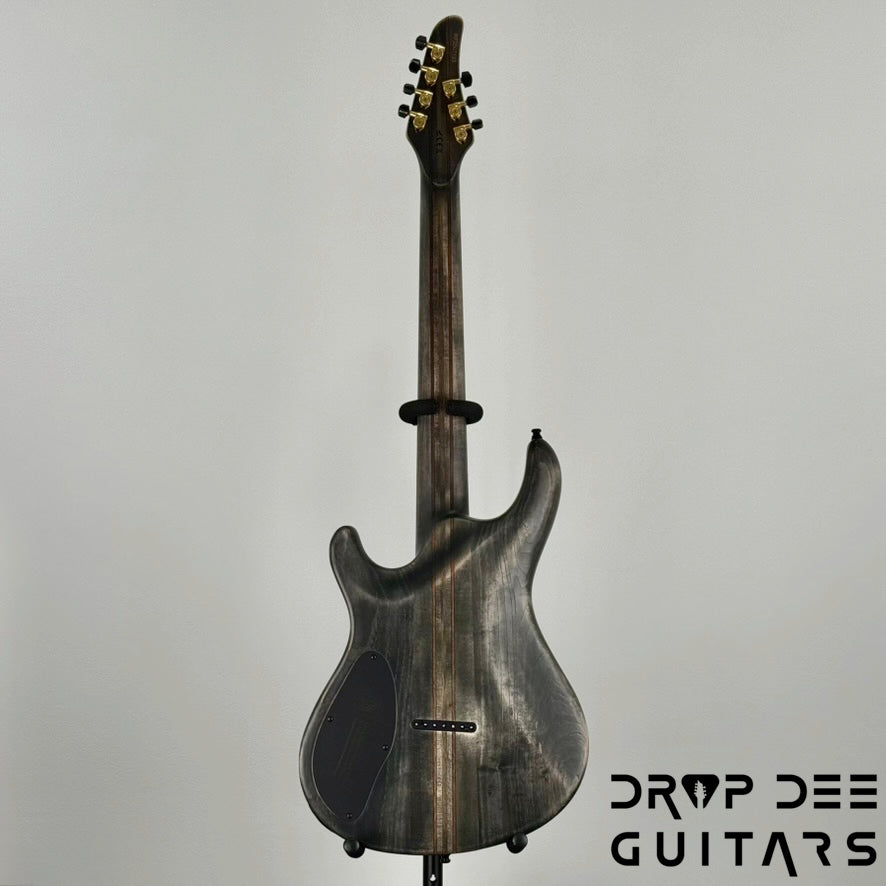 Mayones Regius Core 7 7-String Electric Guitar w/ Case - Antique Black Matt