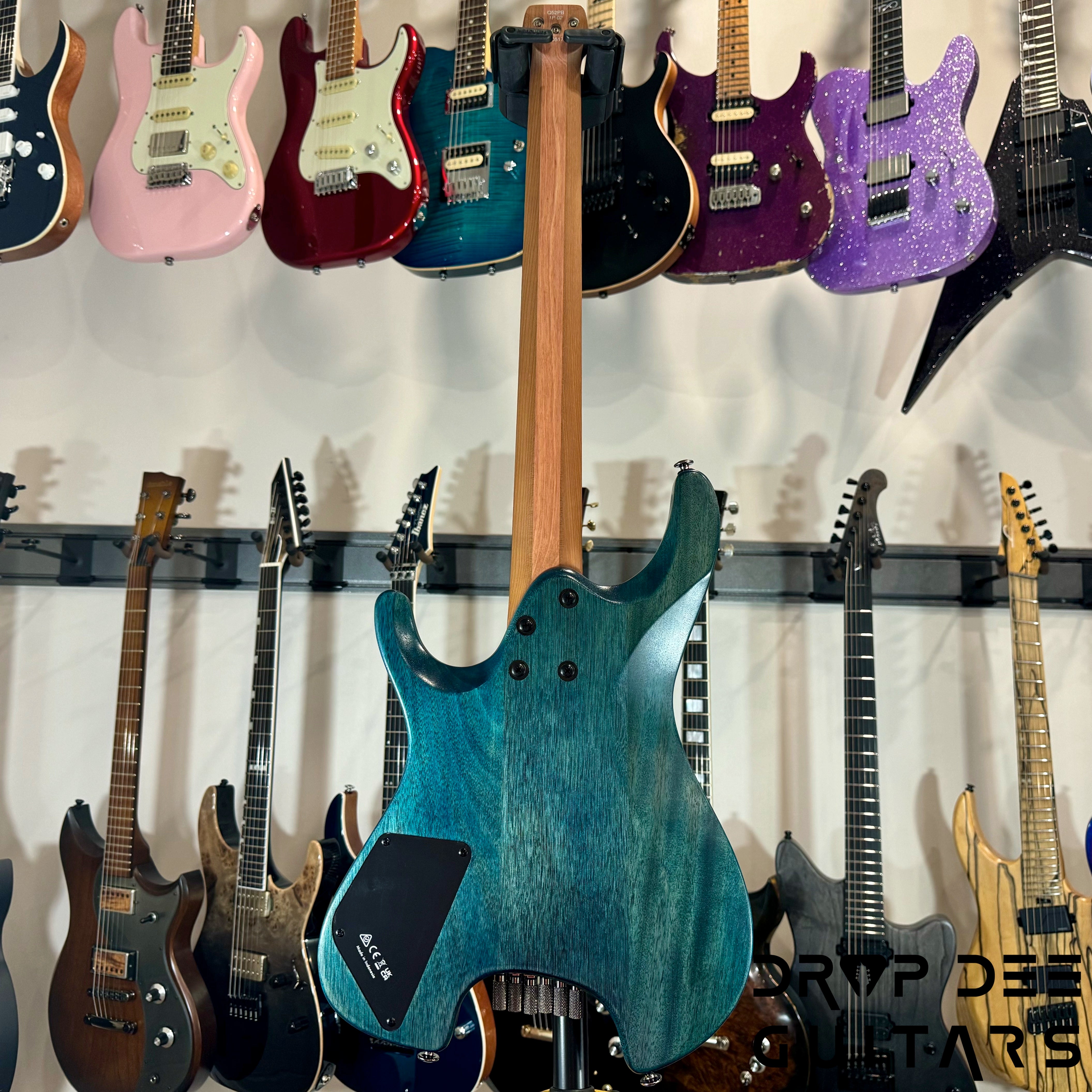 Ibanez Quest Q52PB Headless Electric Guitar w/ Bag