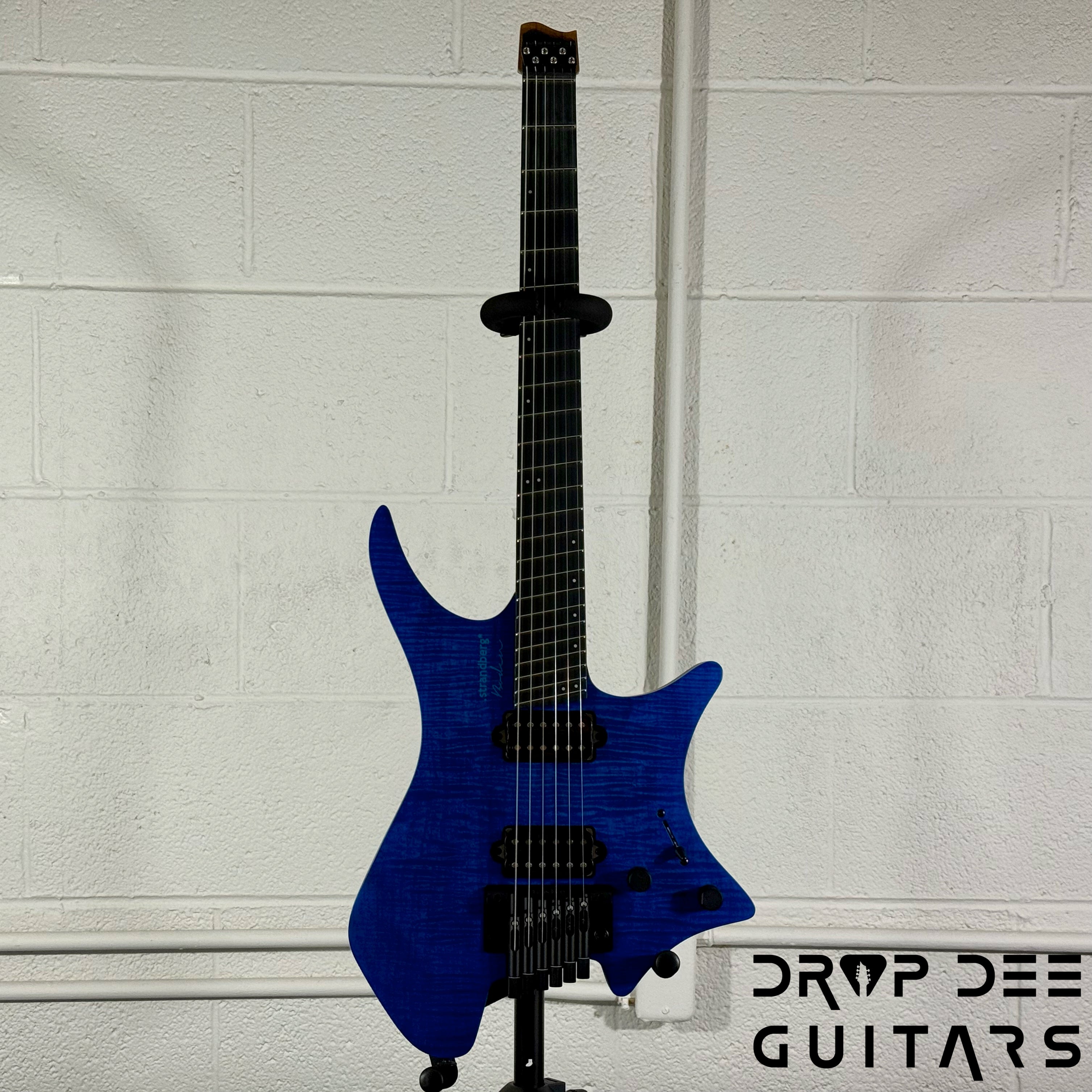 Strandberg Boden Prog NX 6 Headless Multiscale Electric Guitar w/ Bag - Deep Blue
