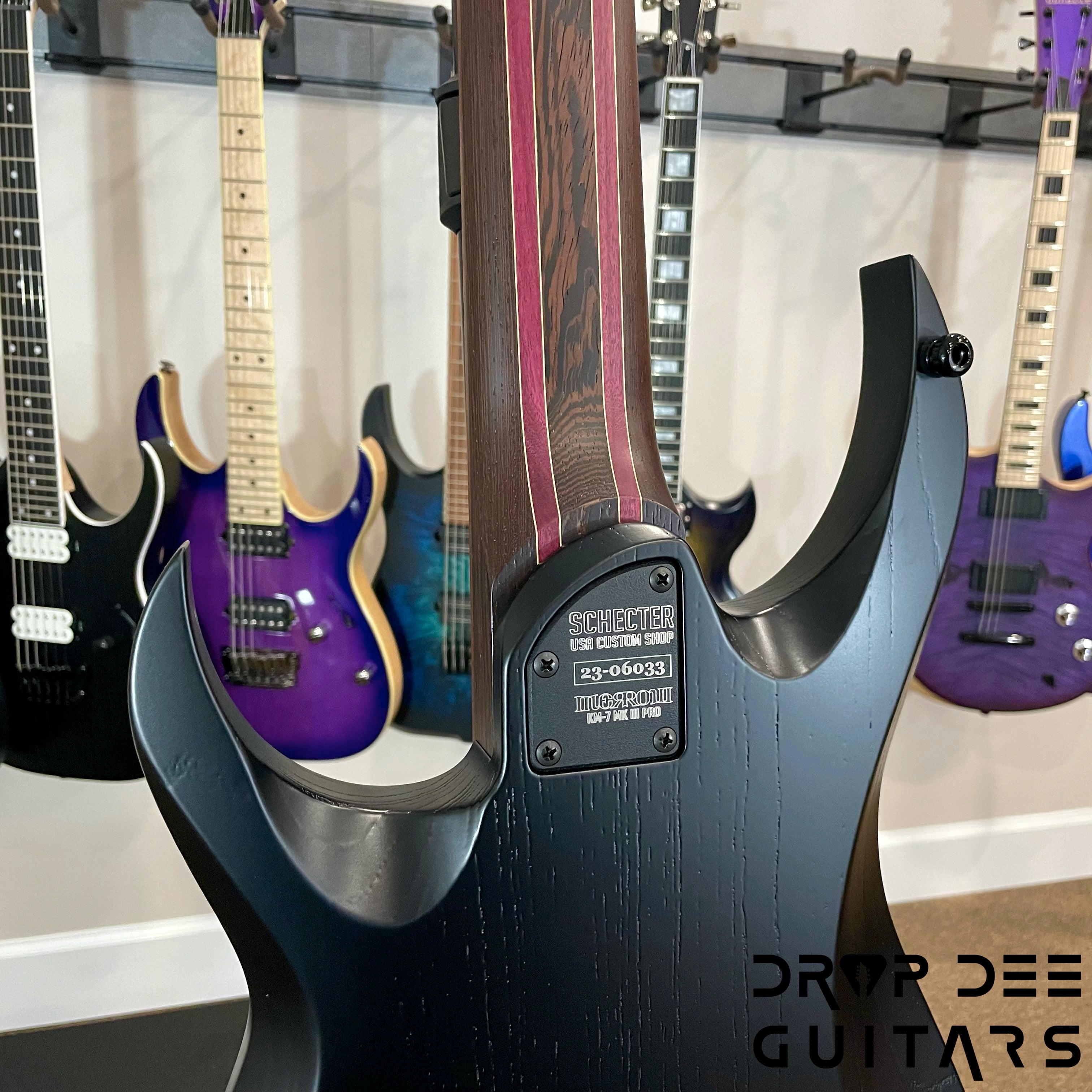 Schecter Keith Merrow KM-7 MK-III Pro USA Signature 7-String Electric Guitar w/ Case