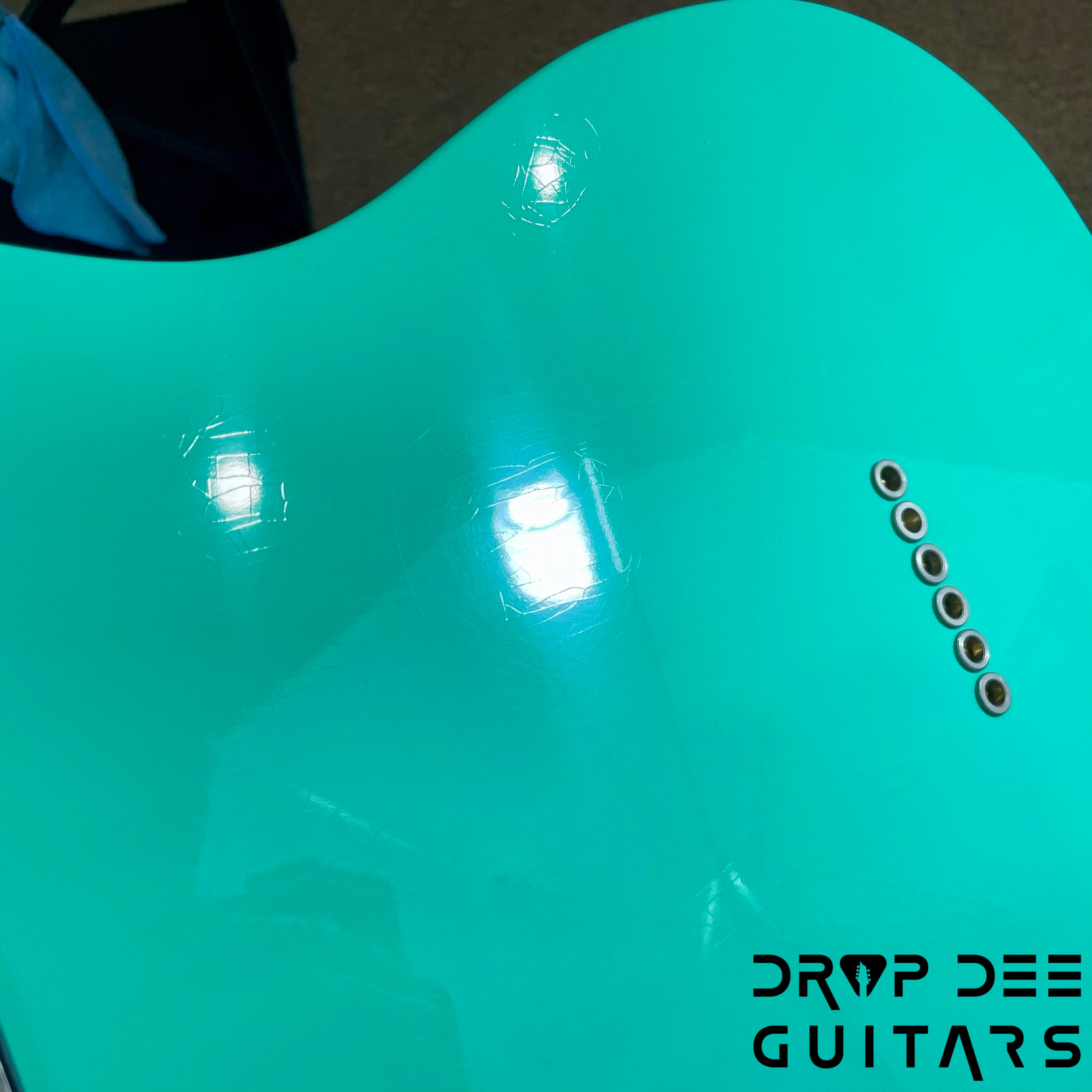 Schecter Custom Shop PT Wembley Studio Electric Guitar w/ Case - Seafoam Green Aged Nitro