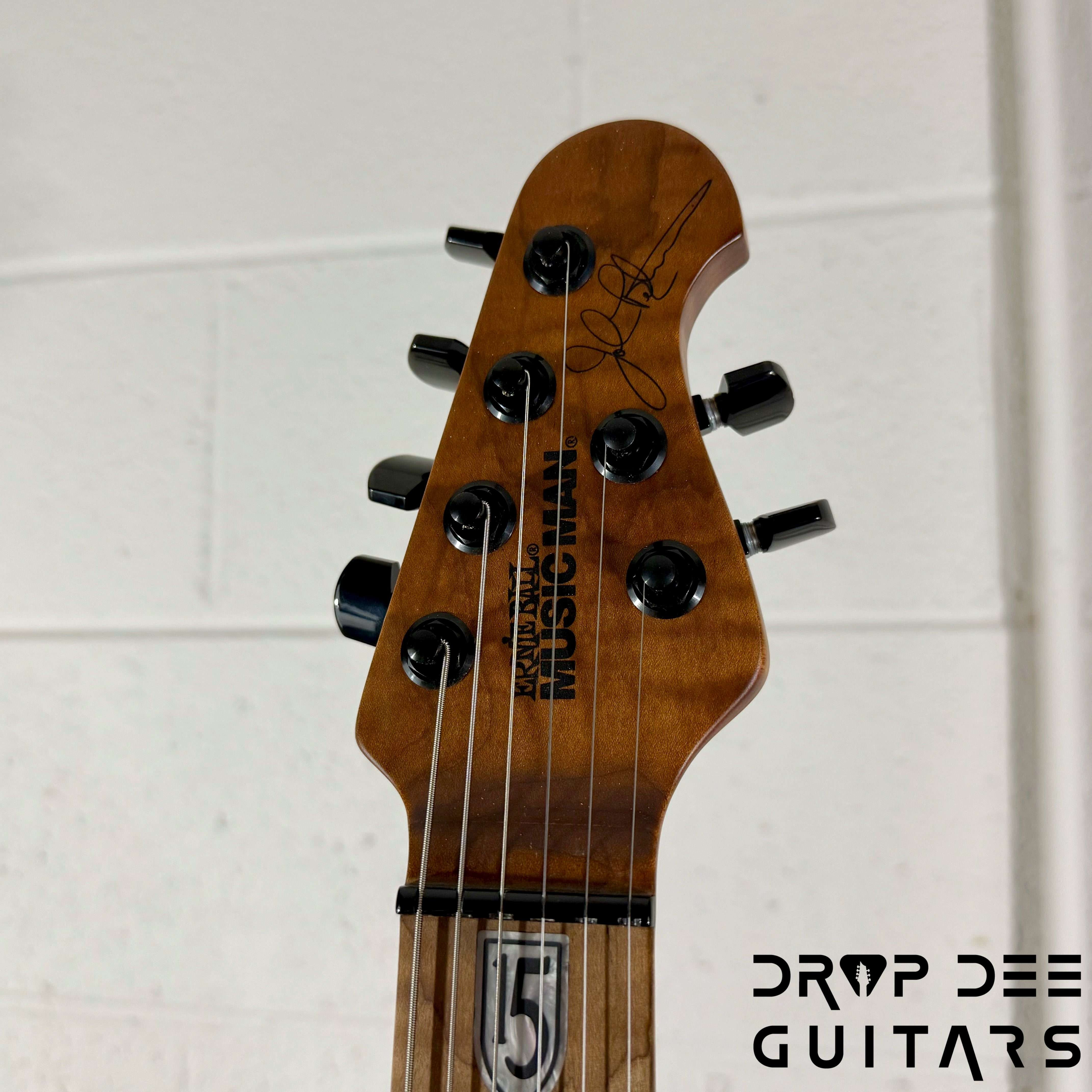 Ernie Ball Music Man JP15 Electric Guitar w/ Case - Amber Waves