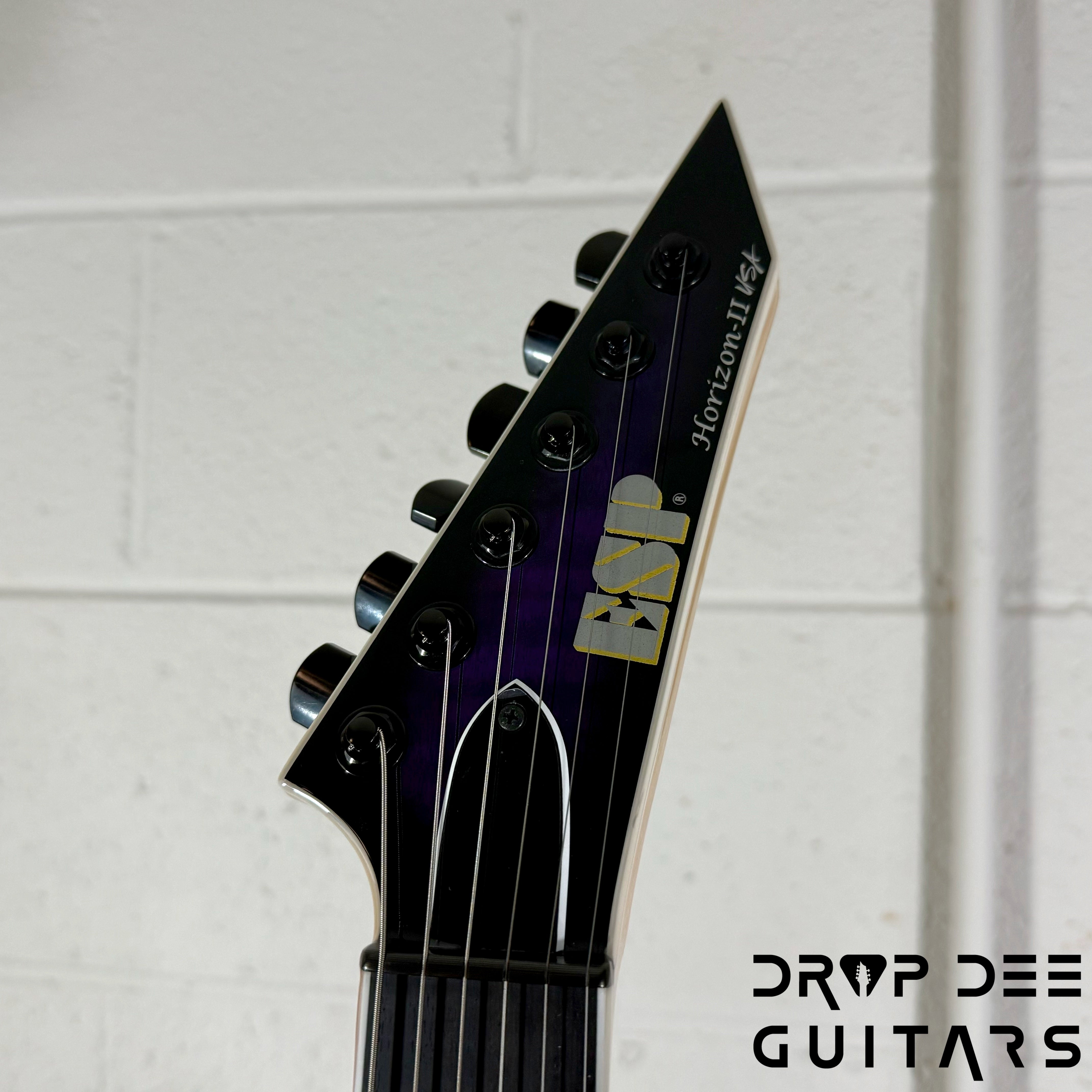 ESP USA Horizon-II Electric Guitar w/ Case - Dark Purple Sunburst