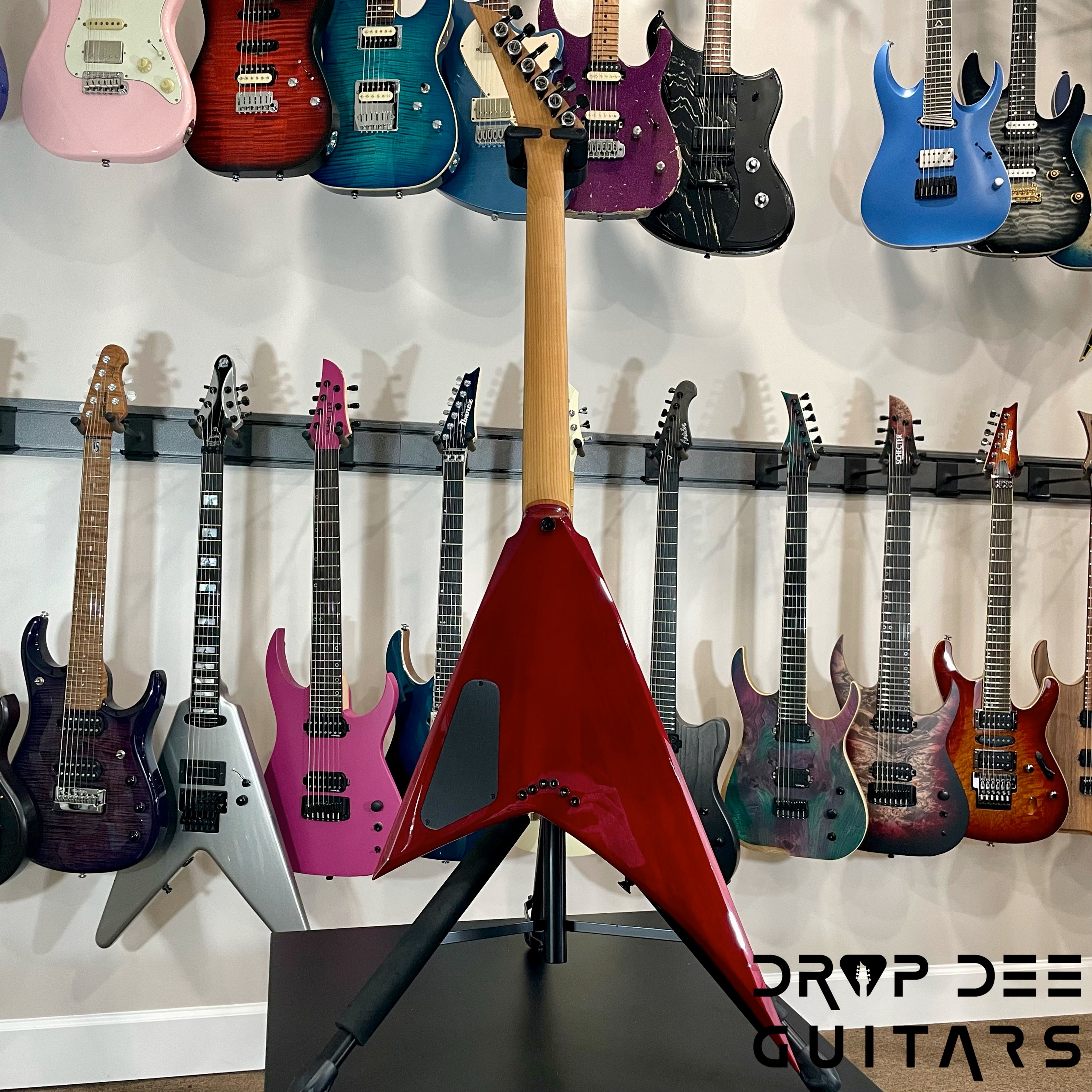 Jackson USA Custom Shop Special Edition Randy Rhoads Electric Guitar w/ Case - Trans Red Burst