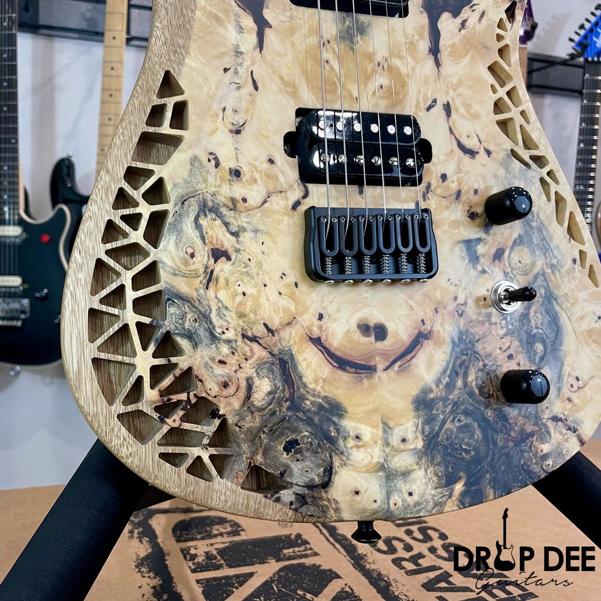 OD Guitars Venus Electric Guitar w/ Case - Natural