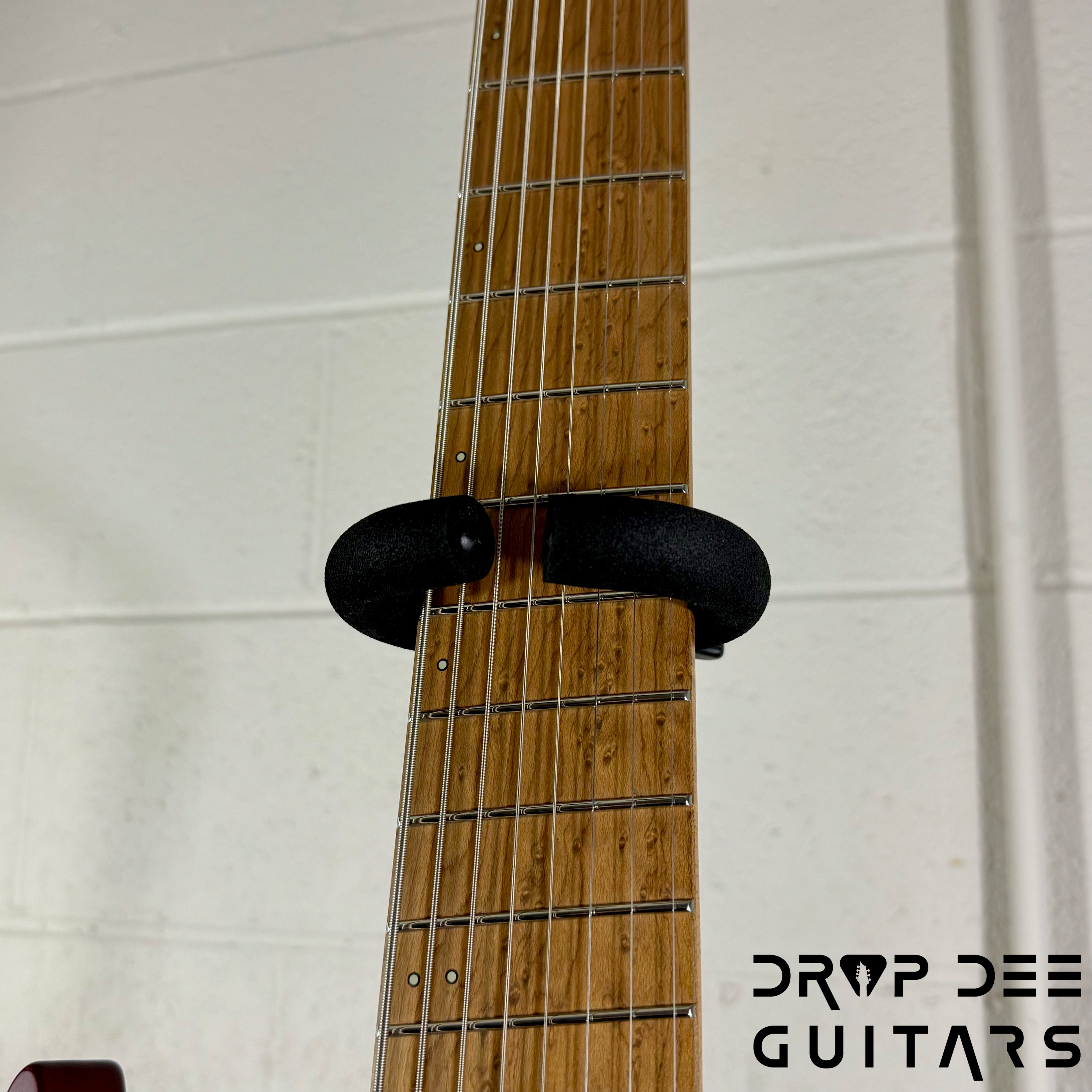 Strandberg Boden Original N2.8 8-String Multiscale Headless Electric Guitar w/ Bag - Sunset Coral Burst Satin