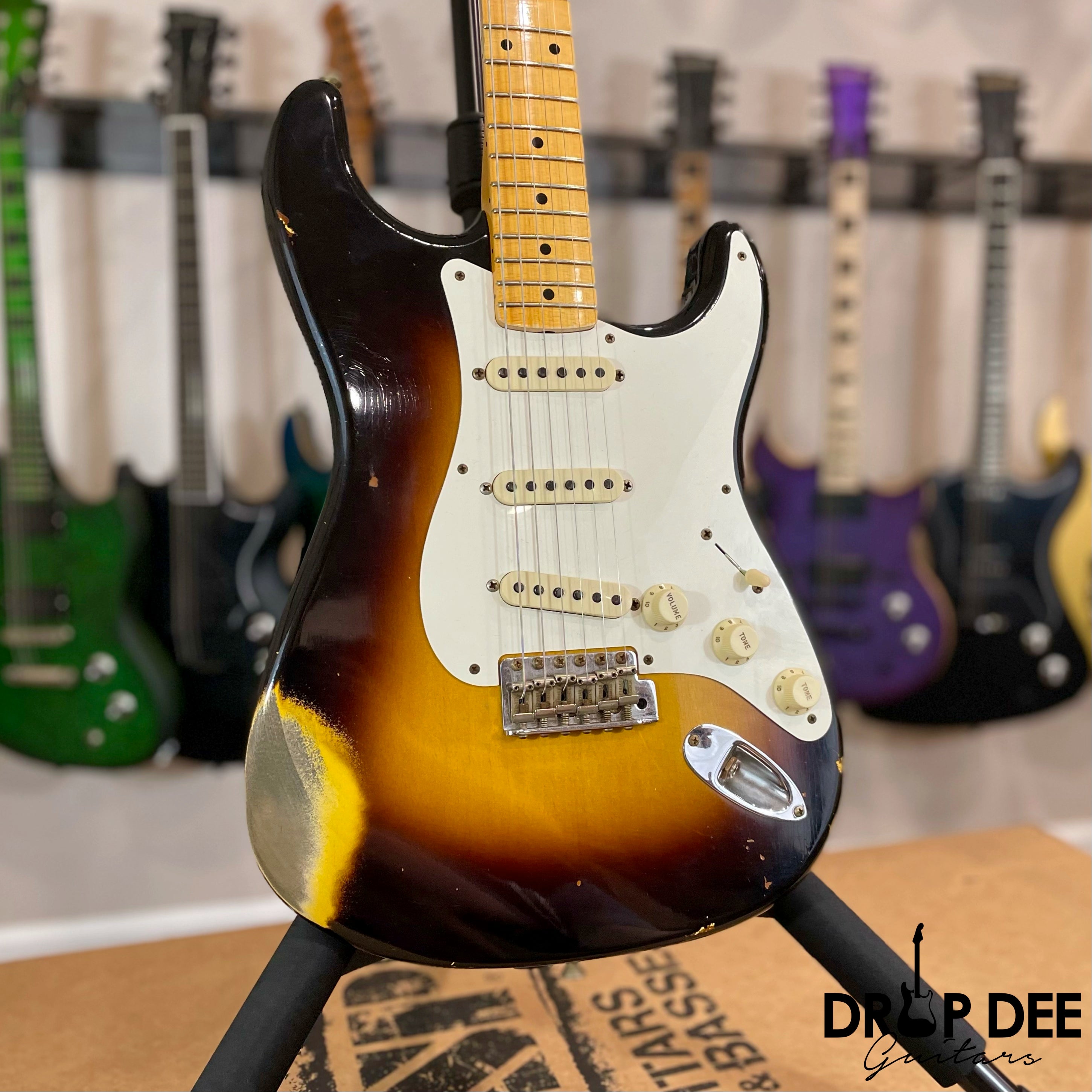 Fender Custom Shop 57 Stratocaster Relic Electric Guitar w/ Case