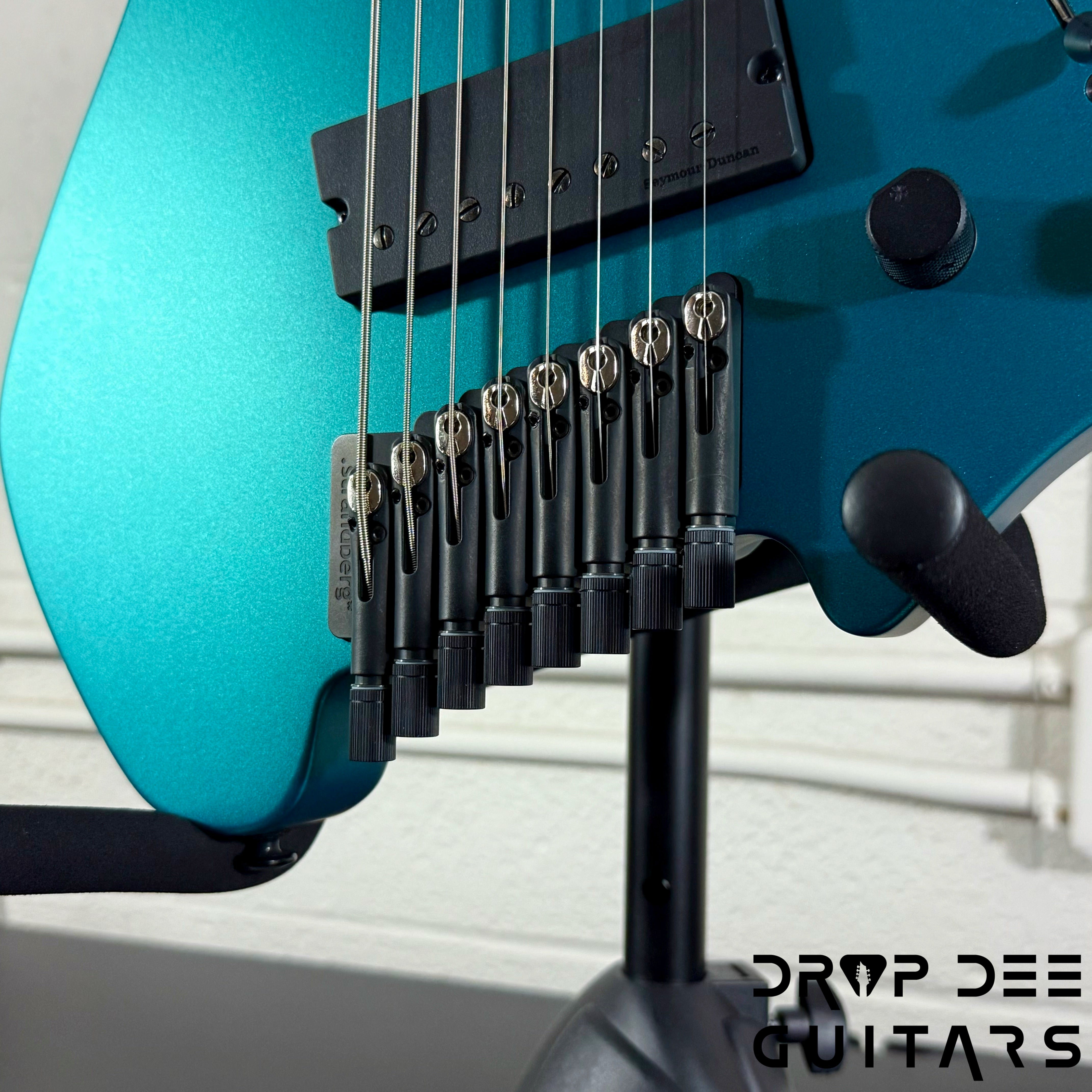 Strandberg Boden Standard N2.8 8-String Multiscale Headless Electric Guitar w/ Bag - Transformative Teal Metallic