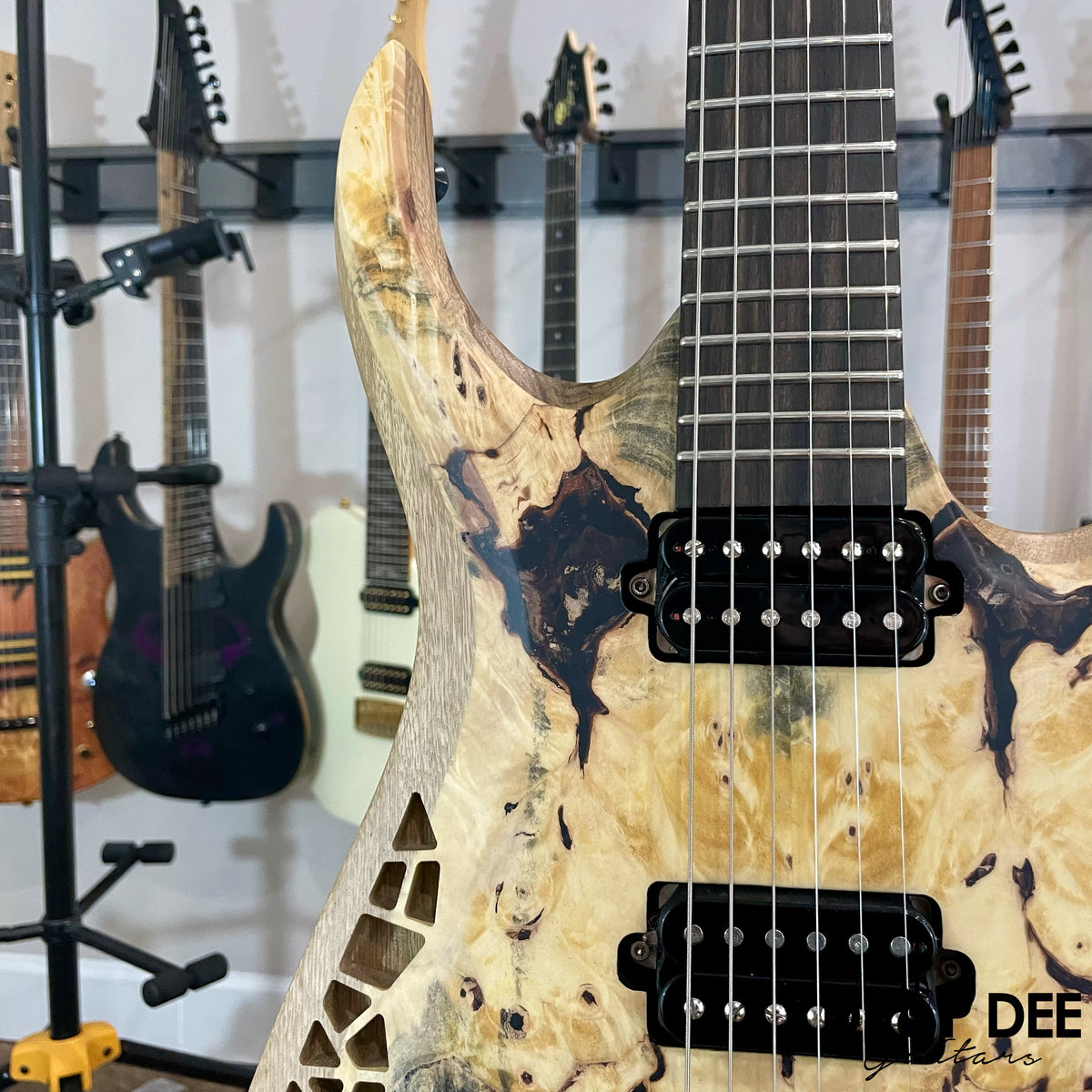 OD Guitars Venus Electric Guitar w/ Case - Natural