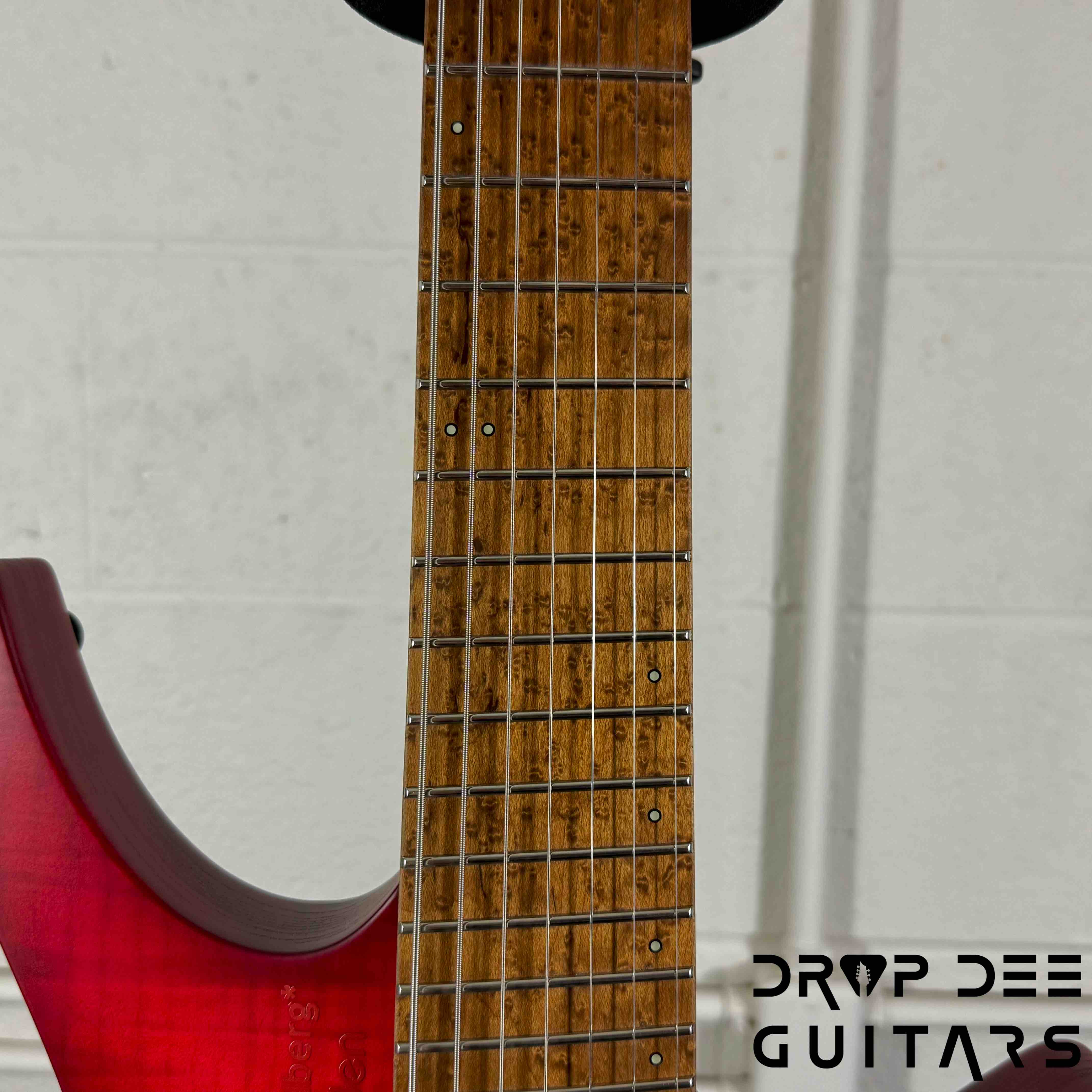 Strandberg Boden Original N2.7 7-String Multiscale Headless Electric Guitar w/ Bag - Sunset Coral Burst Satin