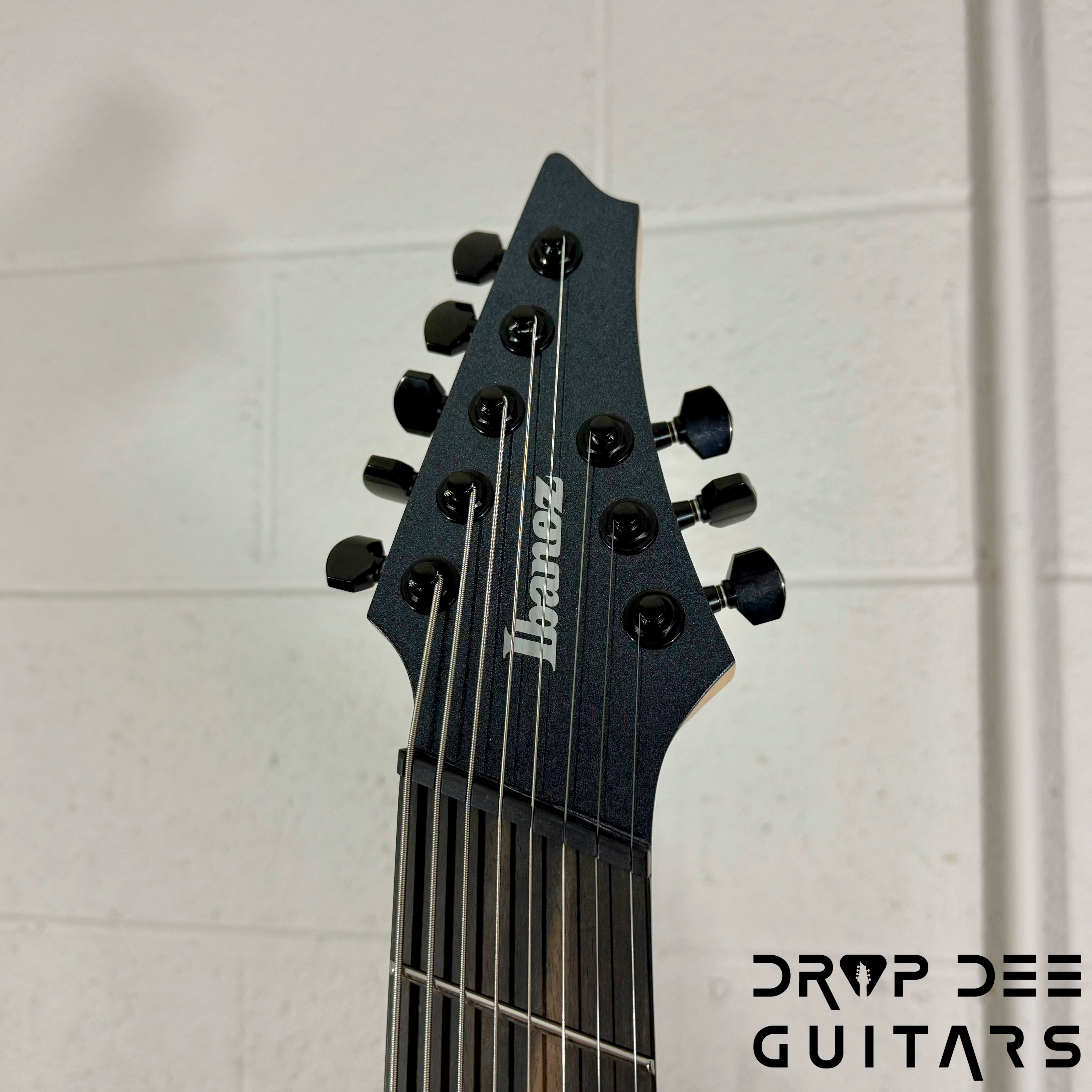 Ibanez Alpha A528 Multiscale 8-String Electric Guitar w/ Bag - Iron Pewter