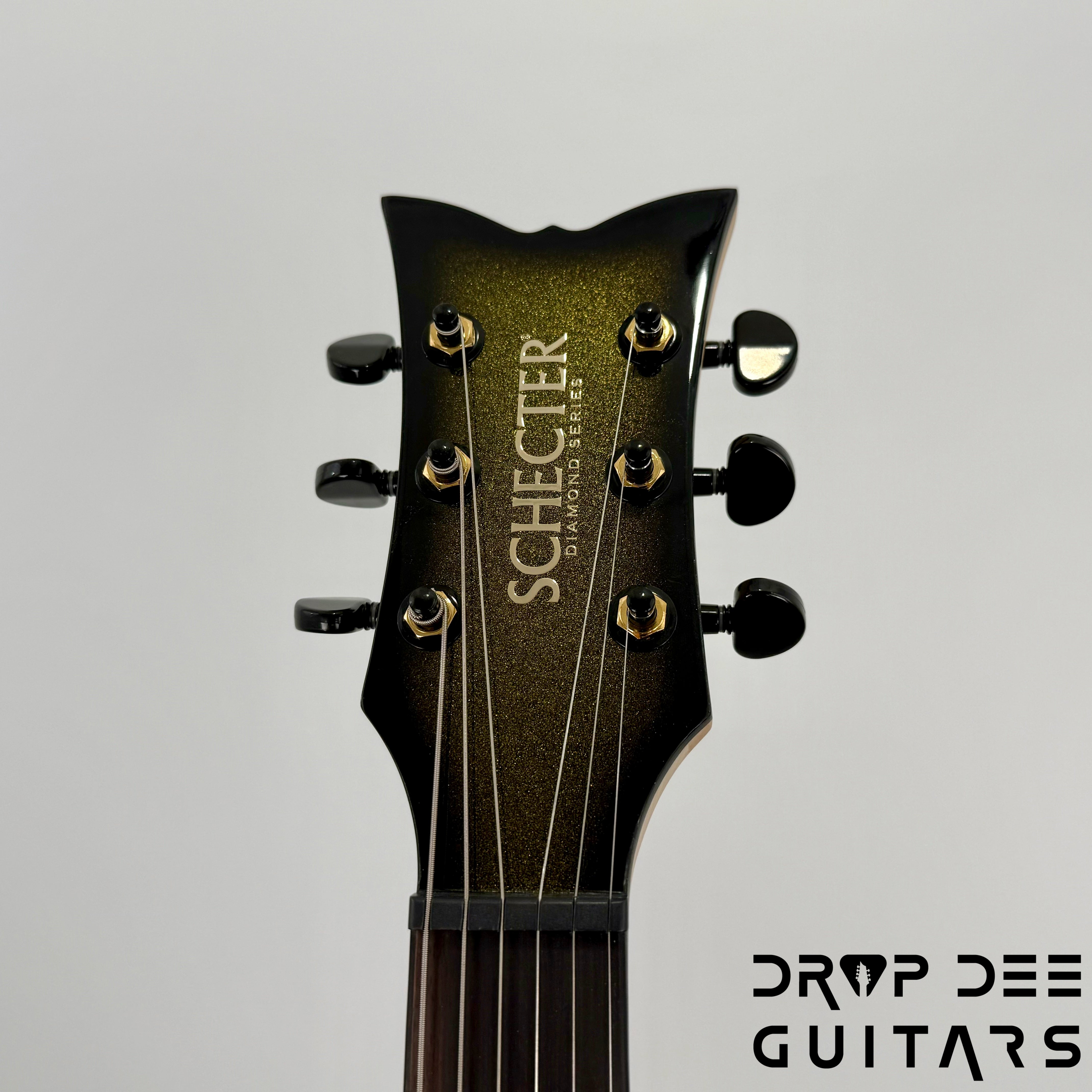 Schecter Diamond Series 50th Anniversary Tempest Electric Guitar - 50th Gold Burst