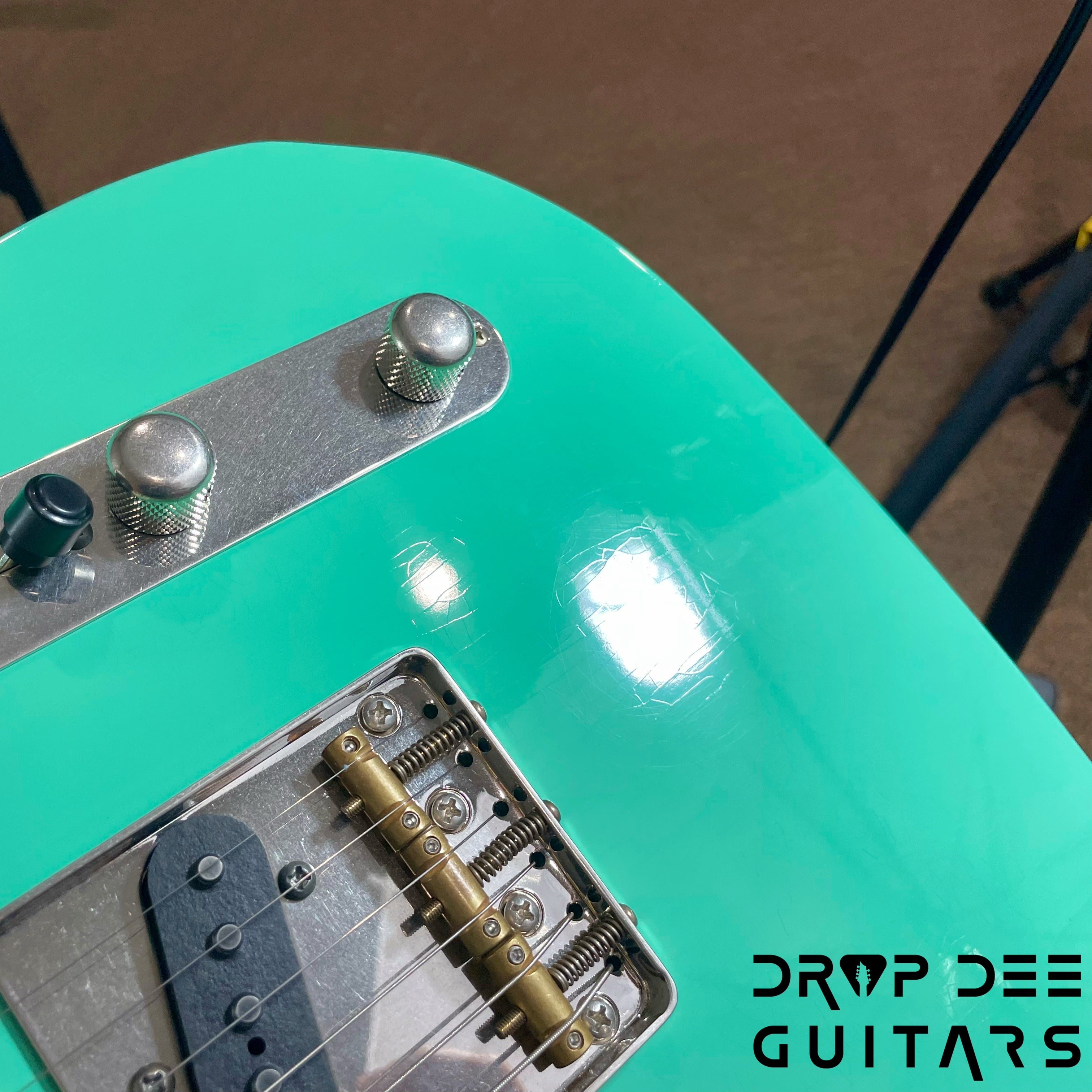 Schecter Custom Shop PT Wembley Studio Electric Guitar w/ Case - Seafoam Green Aged Nitro
