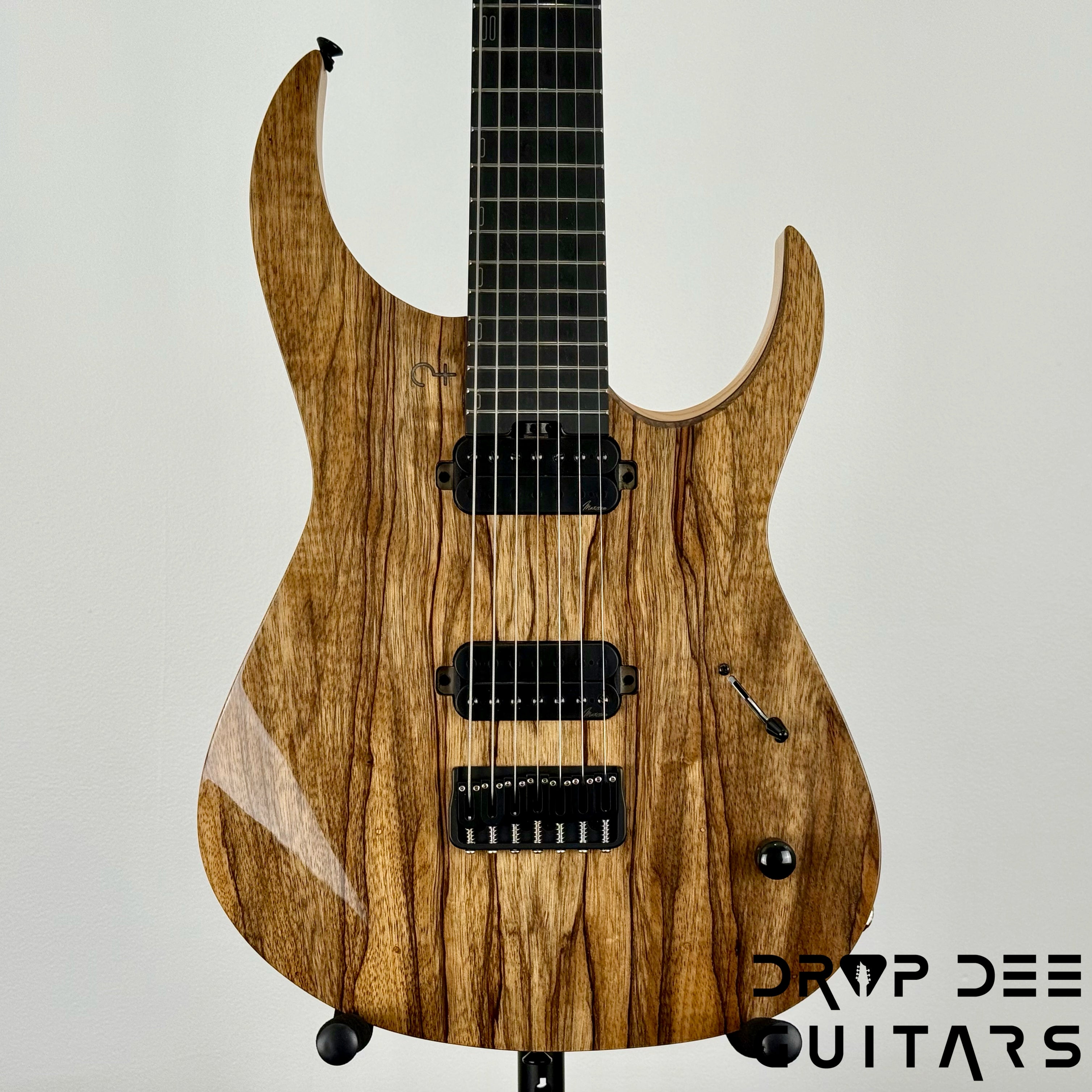 Infinia Ceres 7 Baritone 7-String Electric Guitar w/ Bag - Natural