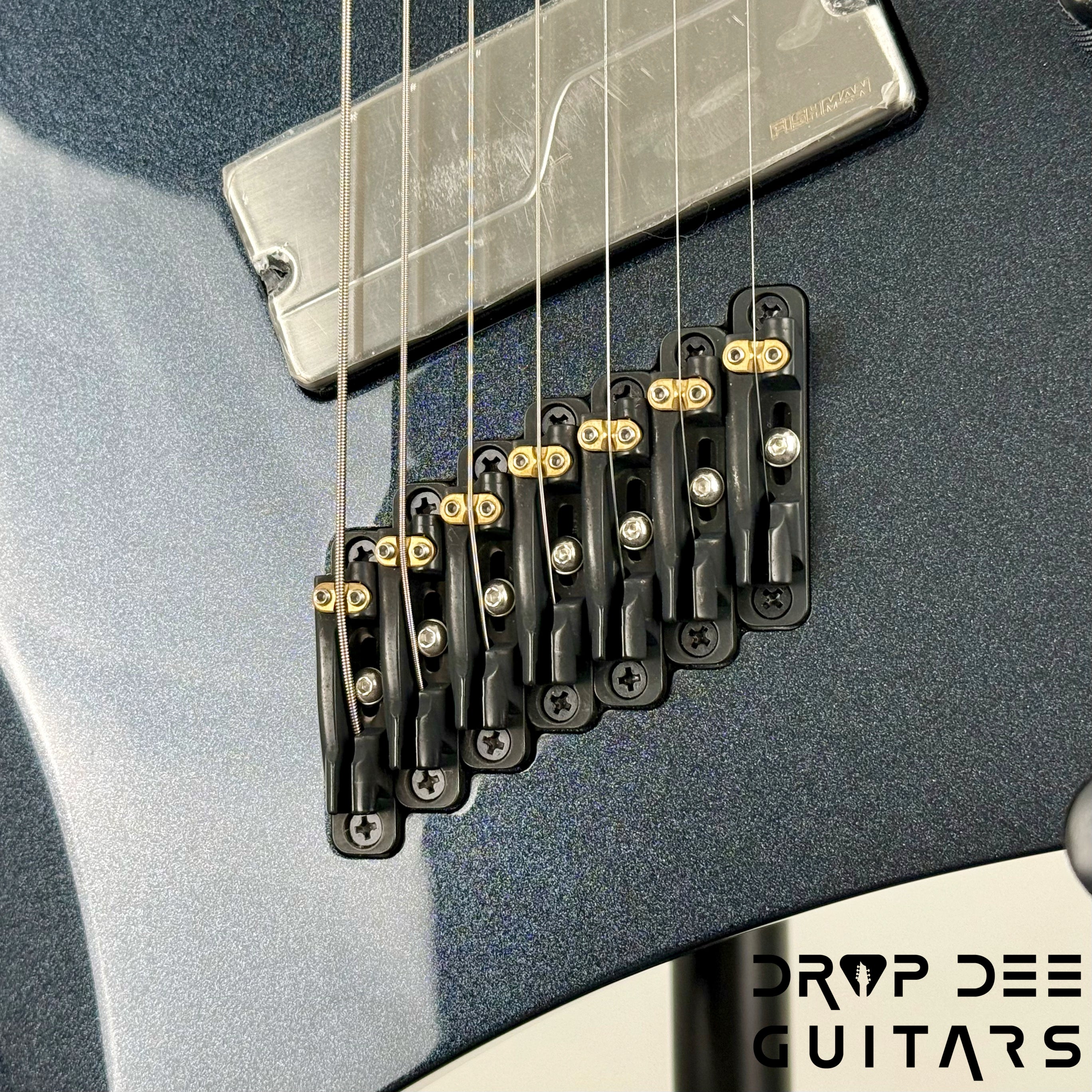 Ibanez Alpha A527 Multiscale 7-String Electric Guitar w/ Bag - Iron Pewter