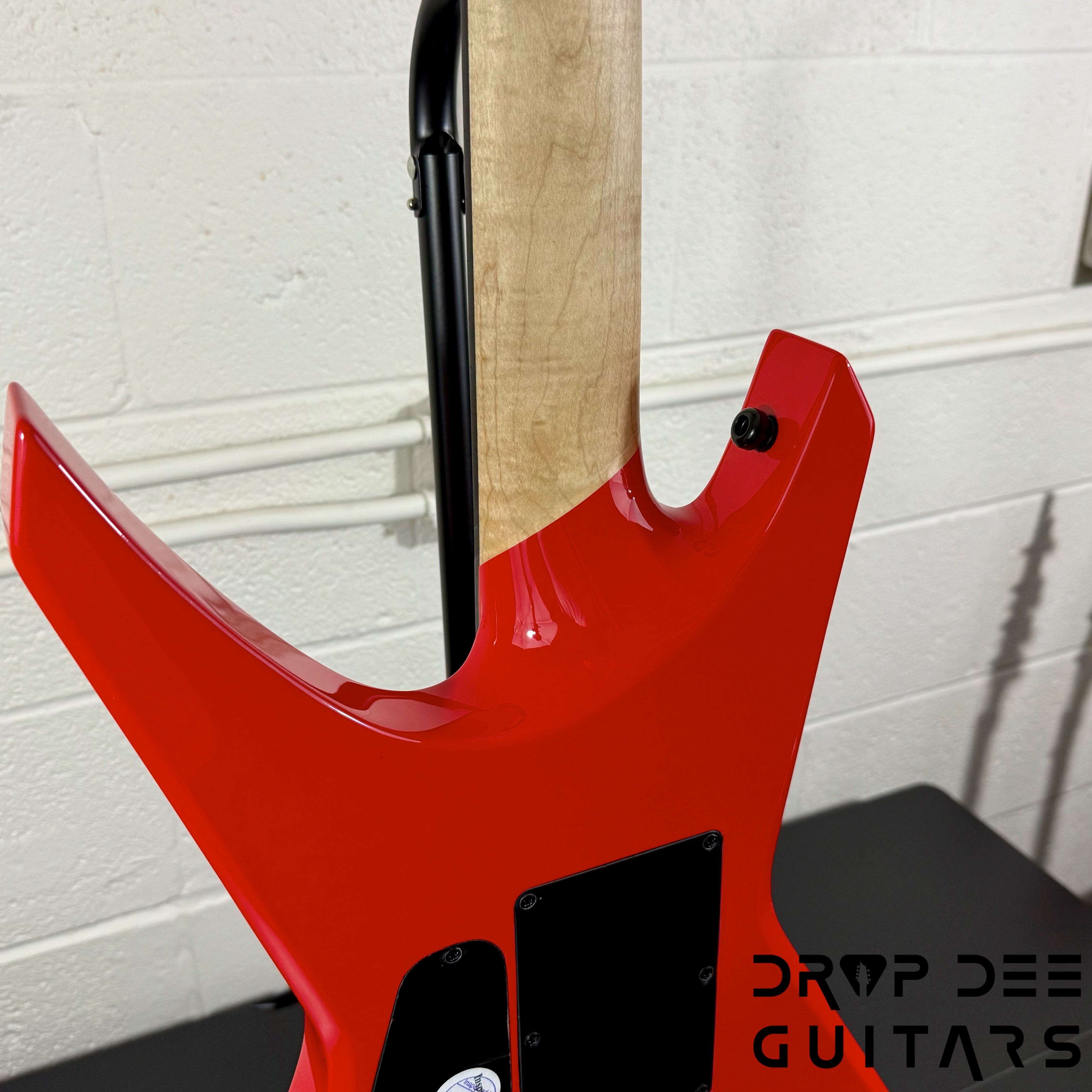 Jackson Pro Series Dave Davidson Signature WR7 Baritone 7-String Electric Guitar w/ Bag - Ferrari Red