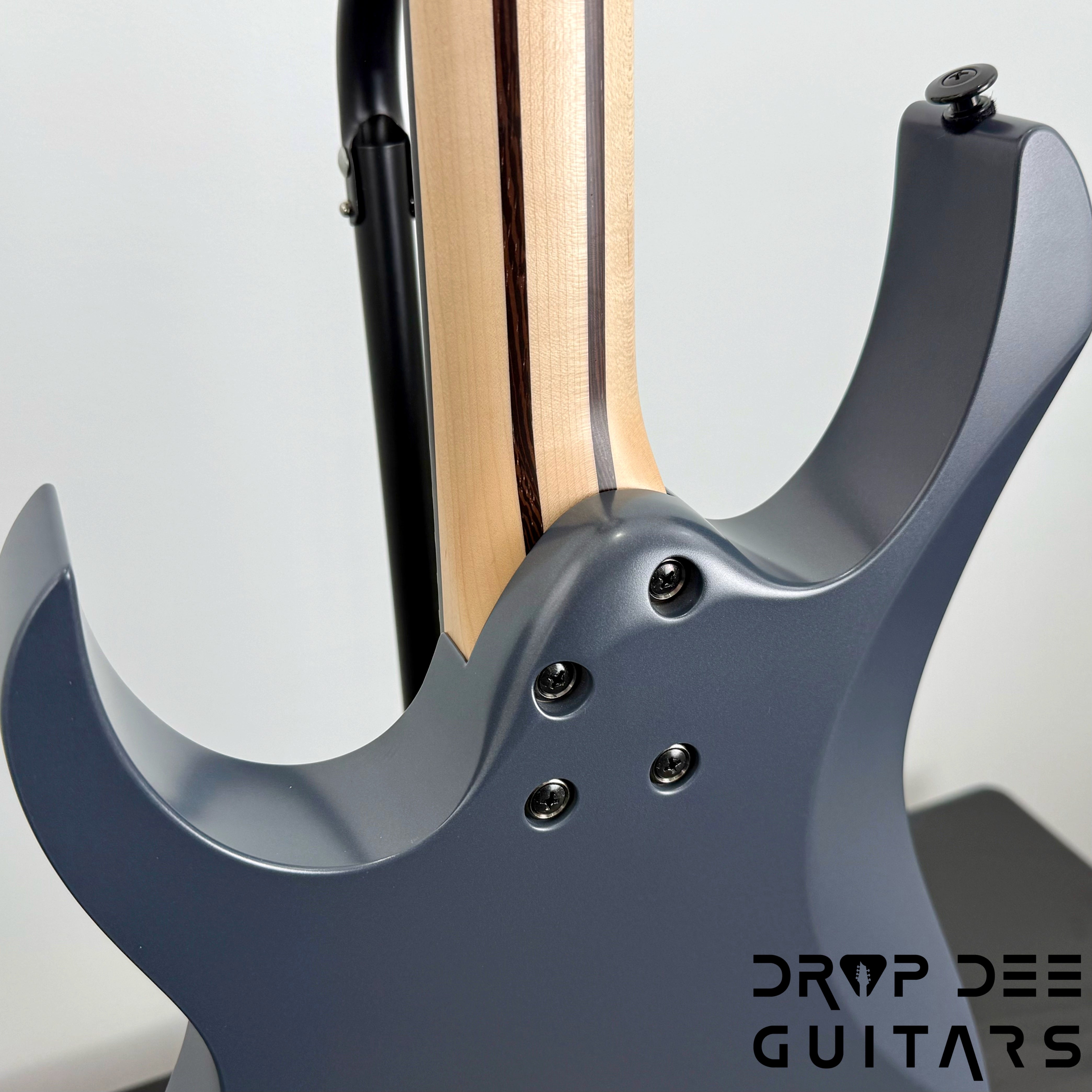 Ibanez Prestige RGR5121RB Electric Guitar w/ Case - Gray Metallic Flat