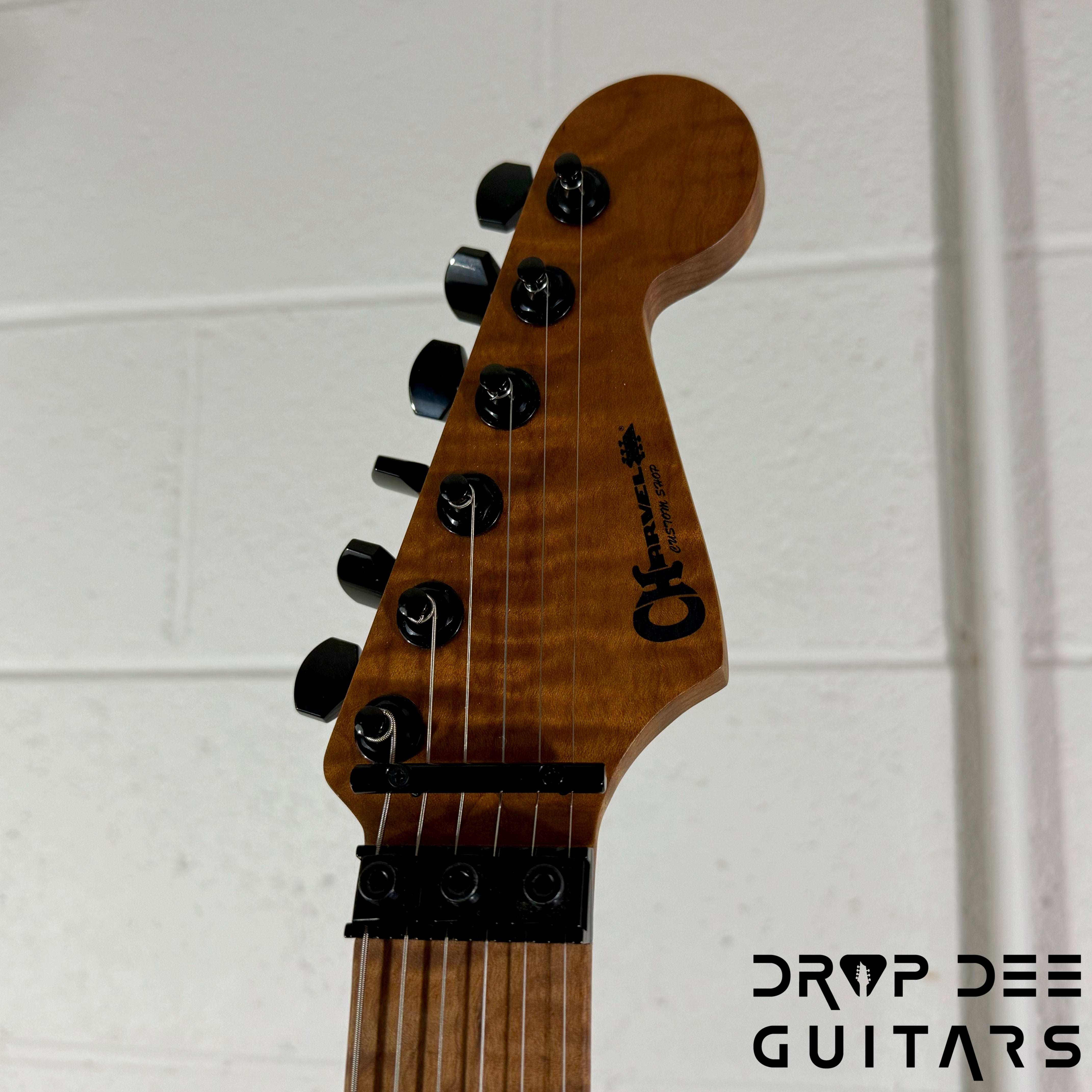 Charvel USA Custom Shop Special Edition San Dimas Electric Guitar w/ Case - Root Beer Trans