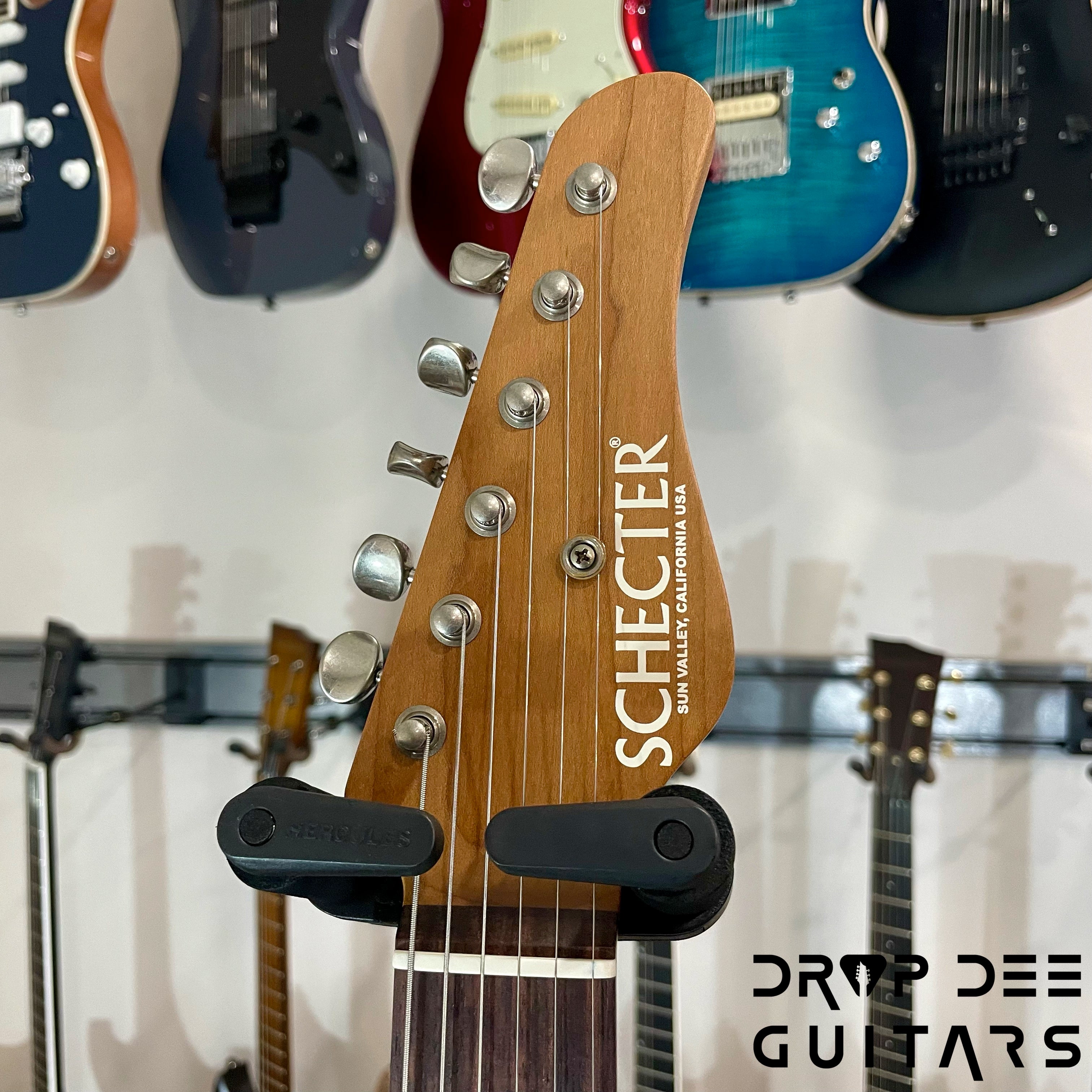 Schecter Custom Shop PT Wembley Studio Electric Guitar w/ Case - Seafoam Green Aged Nitro