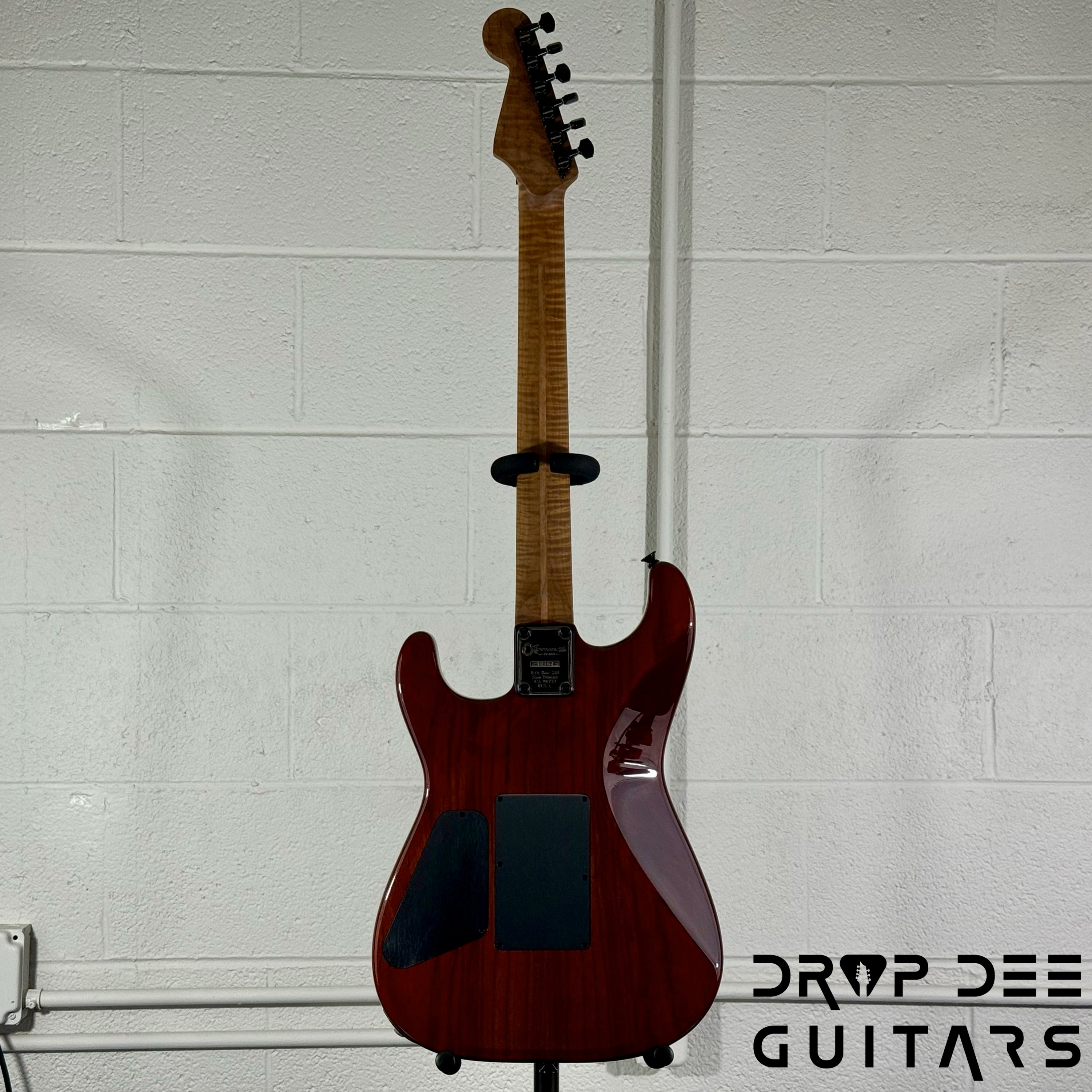 Charvel USA Custom Shop Special Edition San Dimas Electric Guitar w/ Case - Root Beer Trans