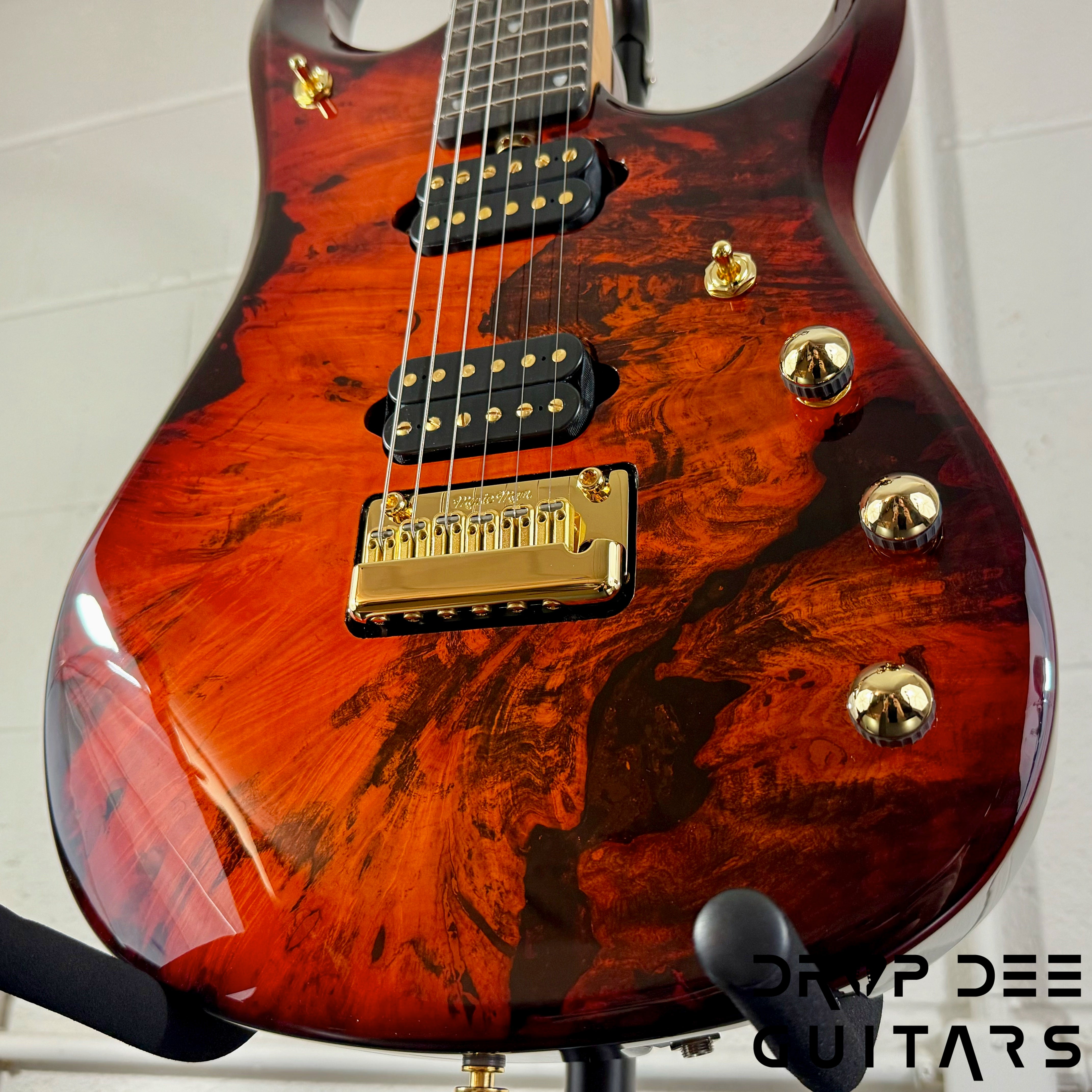 Ernie Ball Music Man BFR JP15 Electric Guitar w/ Case - Solar Flare